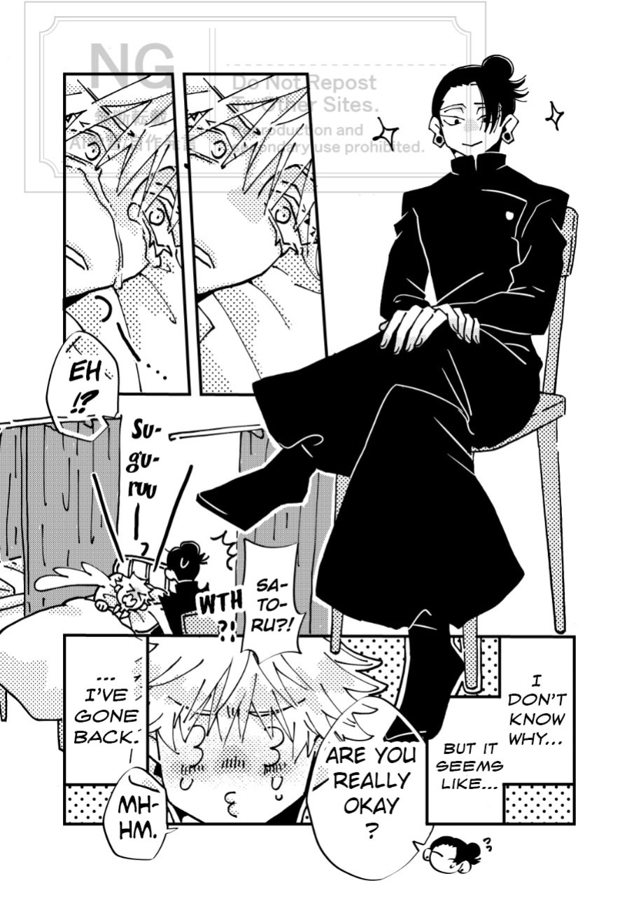 [61 (61log)] A Story Where Gojo Somehow Ends Up Going Back to the Past, Tries His Absolute Best Through All the Chaos, and Ends Up Happy with Geto (Jujutsu Kaisen)