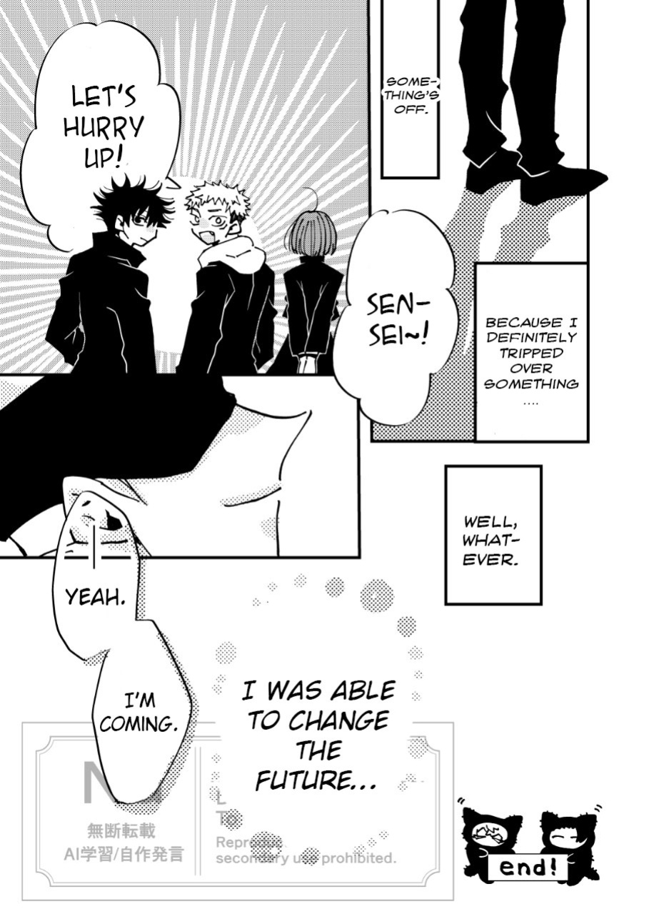 [61 (61log)] A Story Where Gojo Somehow Ends Up Going Back to the Past, Tries His Absolute Best Through All the Chaos, and Ends Up Happy with Geto (Jujutsu Kaisen)