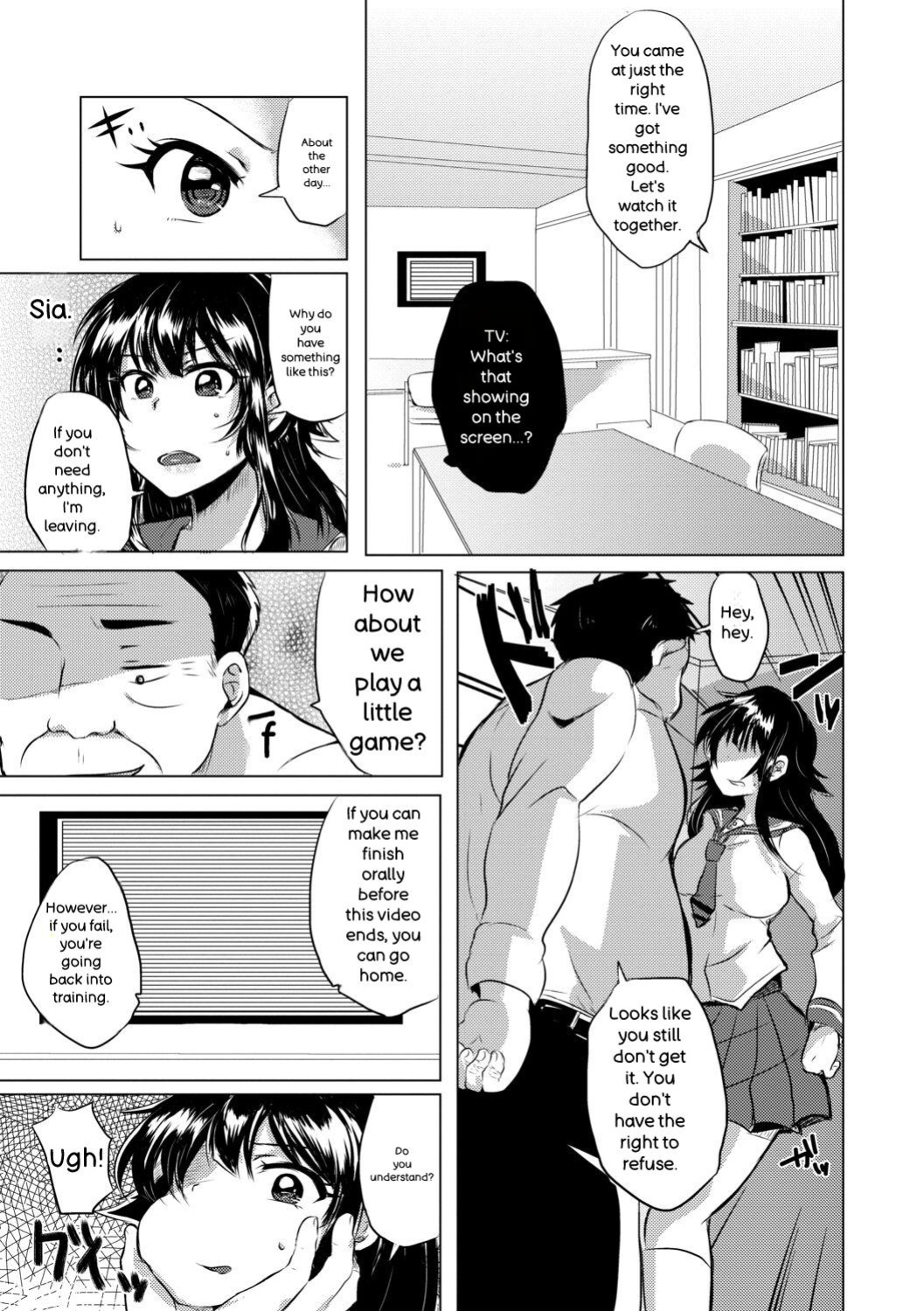 [Miumi] Fujisaki Hinata wa Hentai Gesu Koushi ni Inran Kaihatsu Saremashita. [Digital]