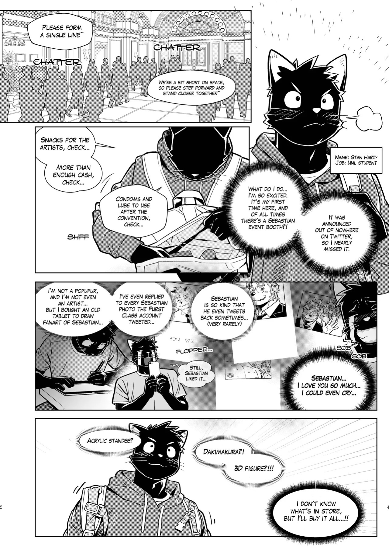 [Wasp] Help me... Sebastian/お願いセバスチャン/도와줘요세바스찬님 [English/Japanese/Korean]