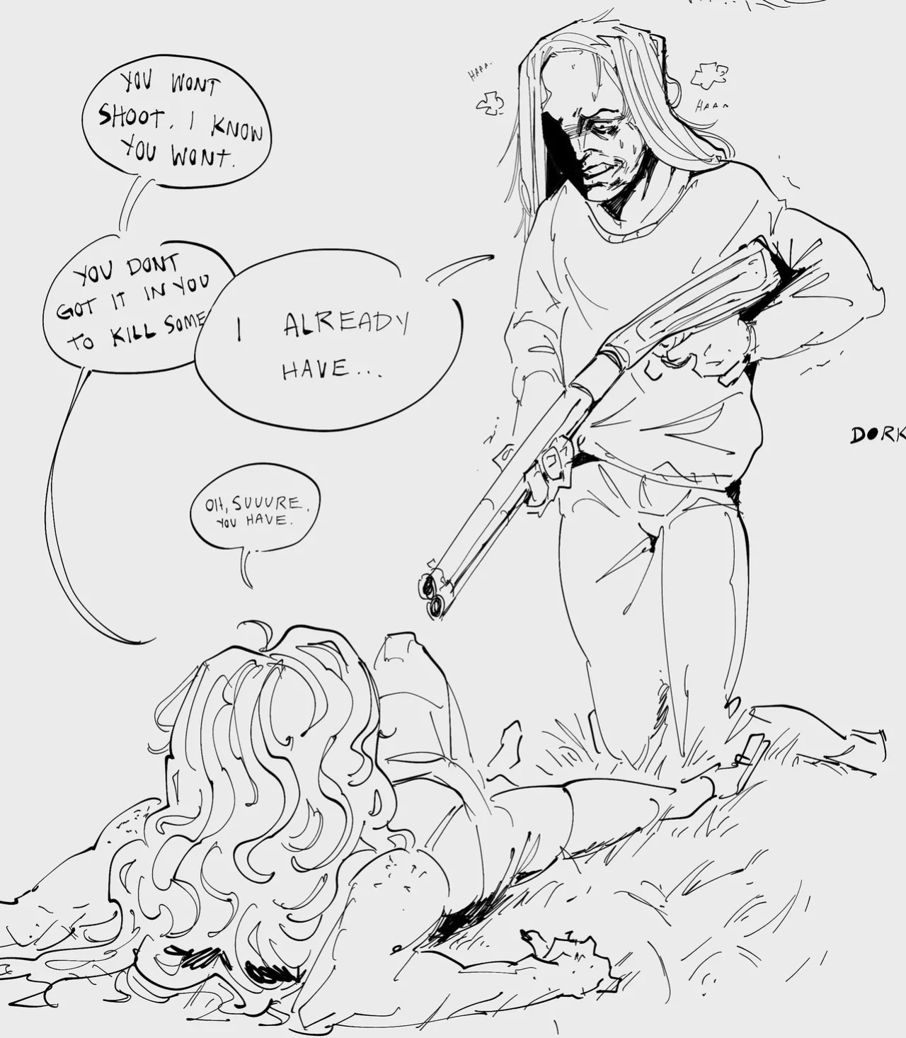 No I'm Not A Human - Widow x Seductive Woman