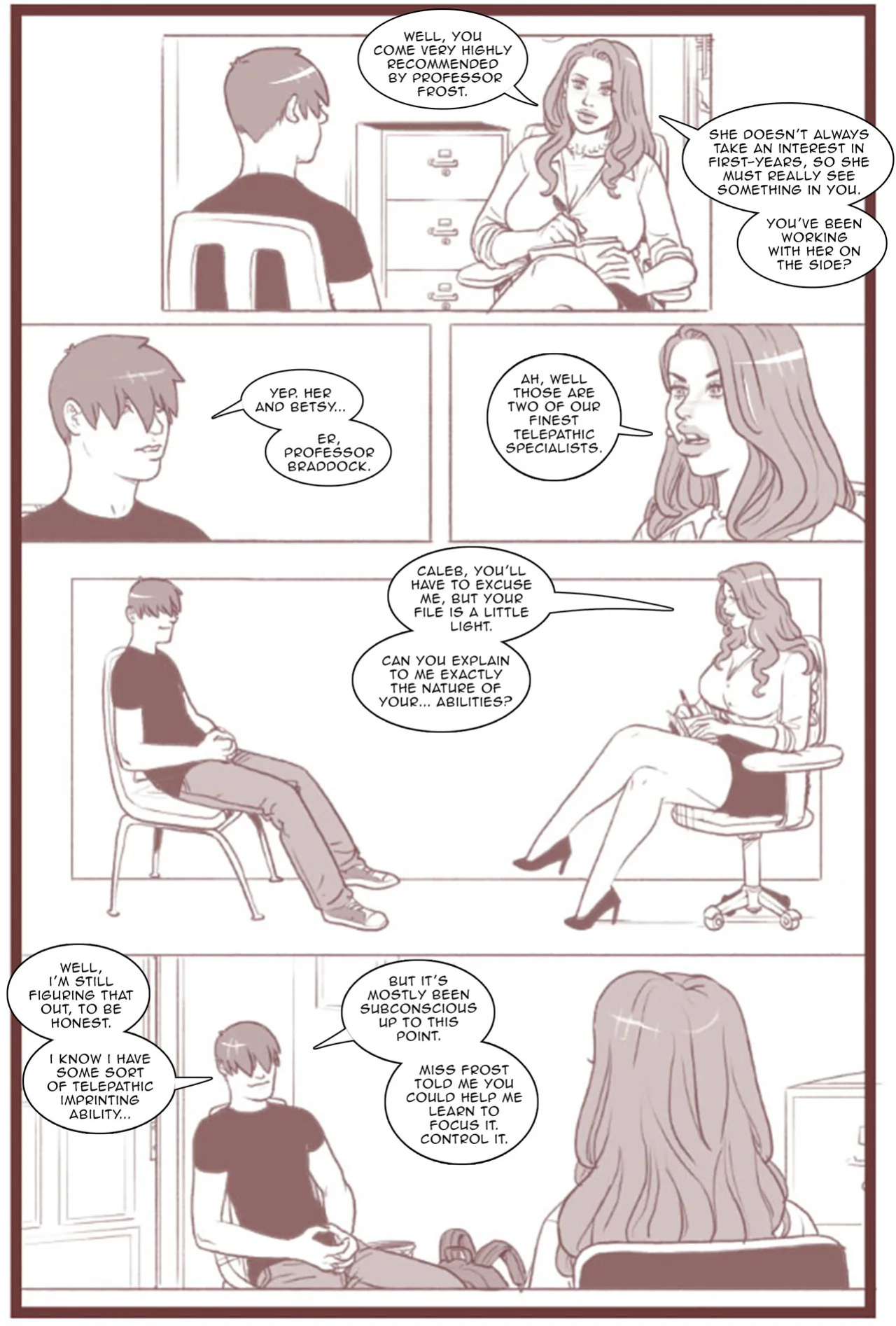 [Pegasus] X-Academy Bimbofied - Jean Grey