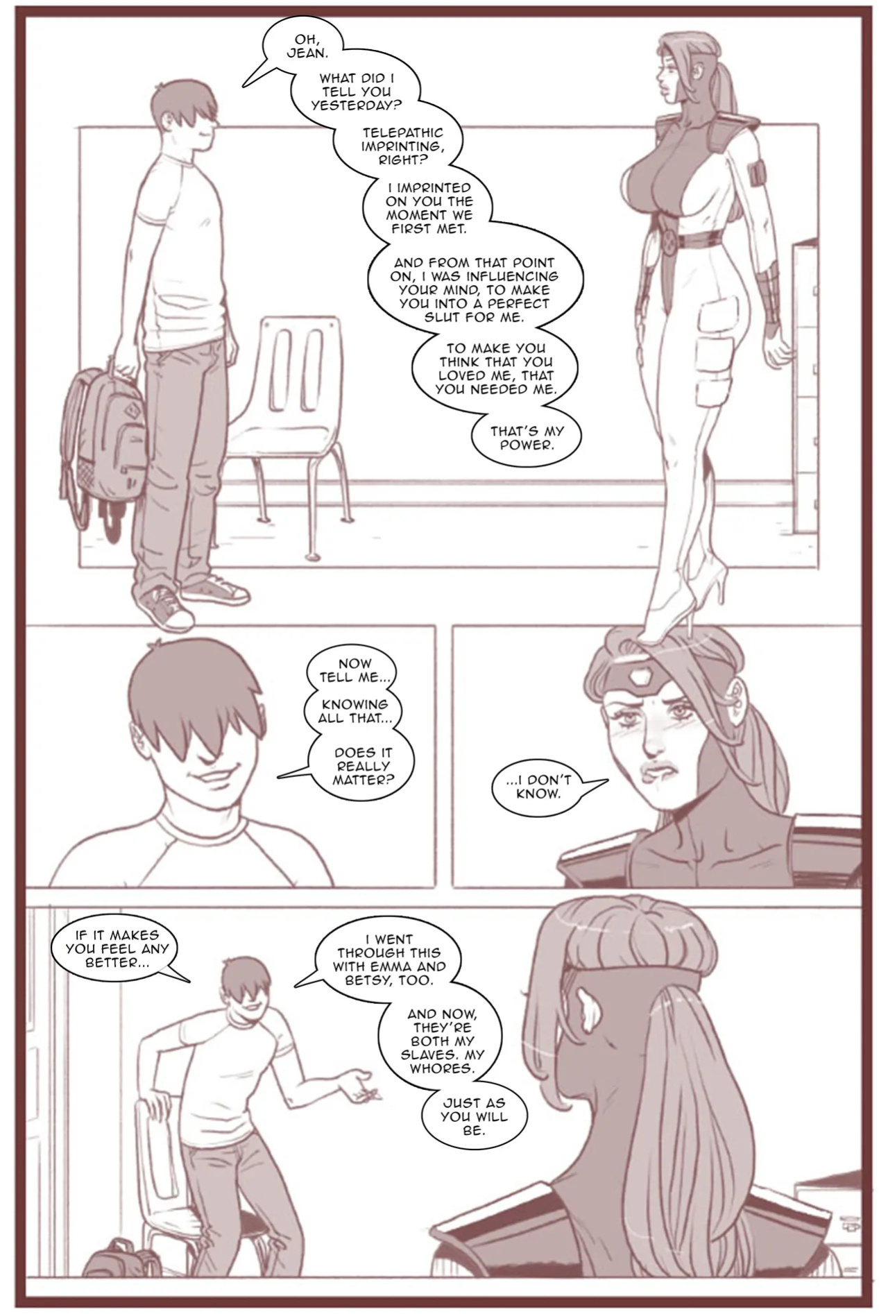 [Pegasus] X-Academy Bimbofied - Jean Grey