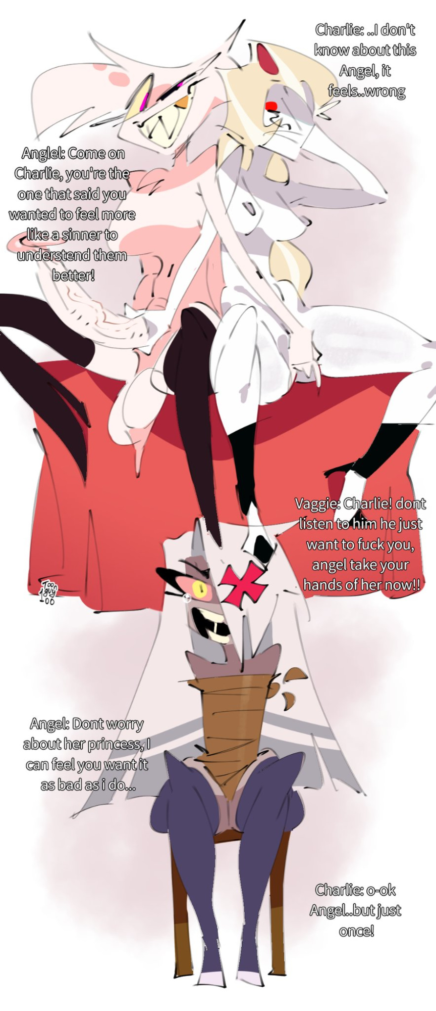 [Toonguy100] Vaggie's NTR (Hazbin Hotel)