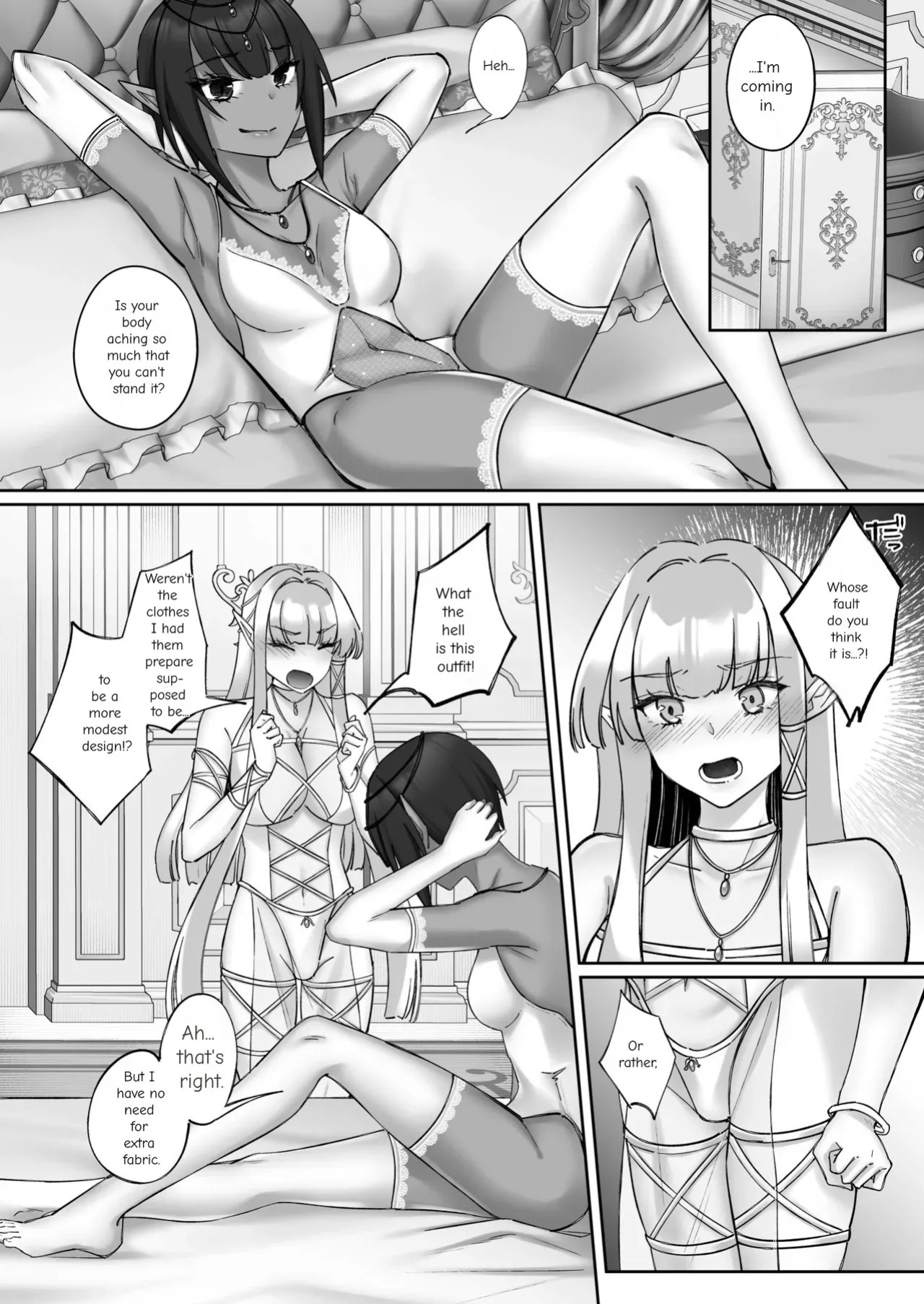 [Seika Kairaku Shoten (Chocomint)] The Fall of the Elves: Imprinting Lewd Marks on Elves and Turning Them into Lesbians [Digital Download Version]