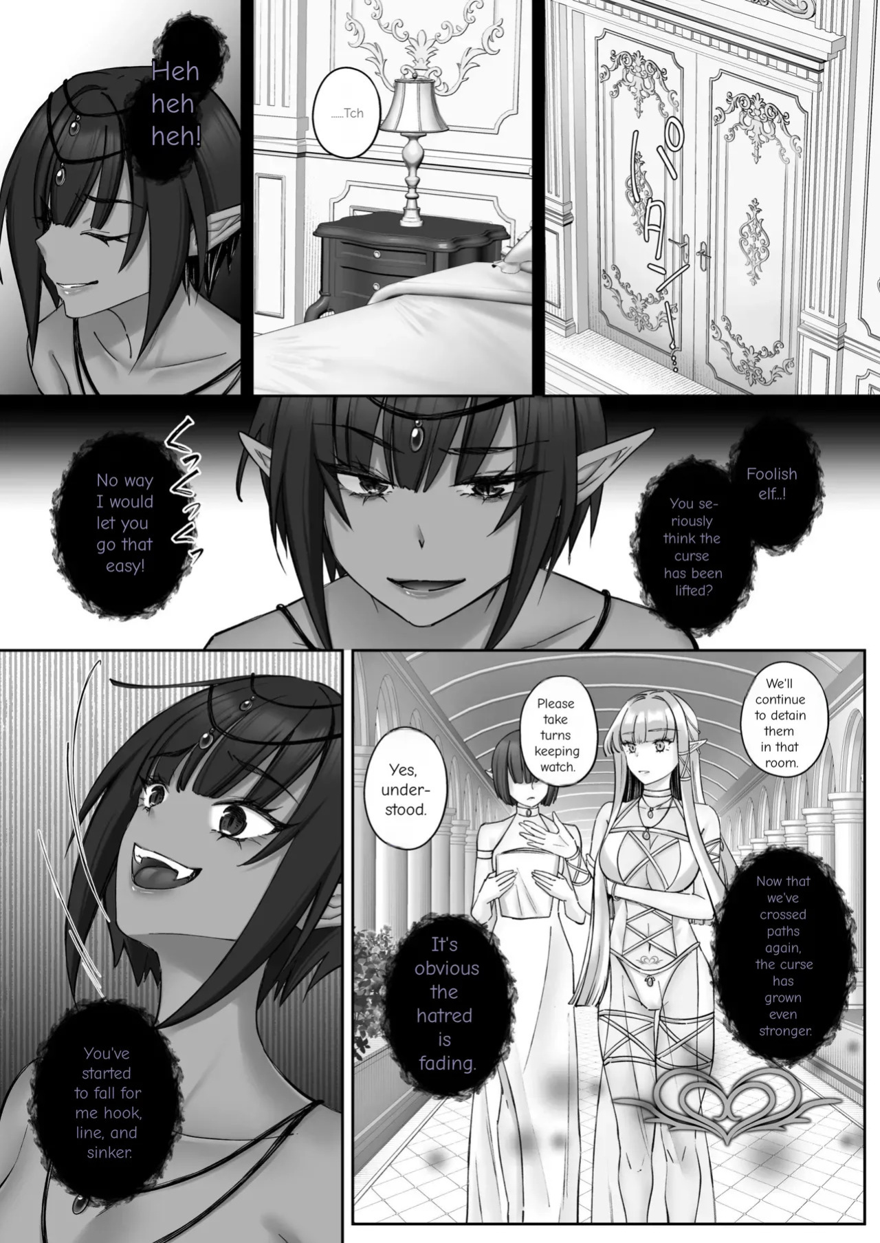 [Seika Kairaku Shoten (Chocomint)] The Fall of the Elves: Imprinting Lewd Marks on Elves and Turning Them into Lesbians [Digital Download Version]