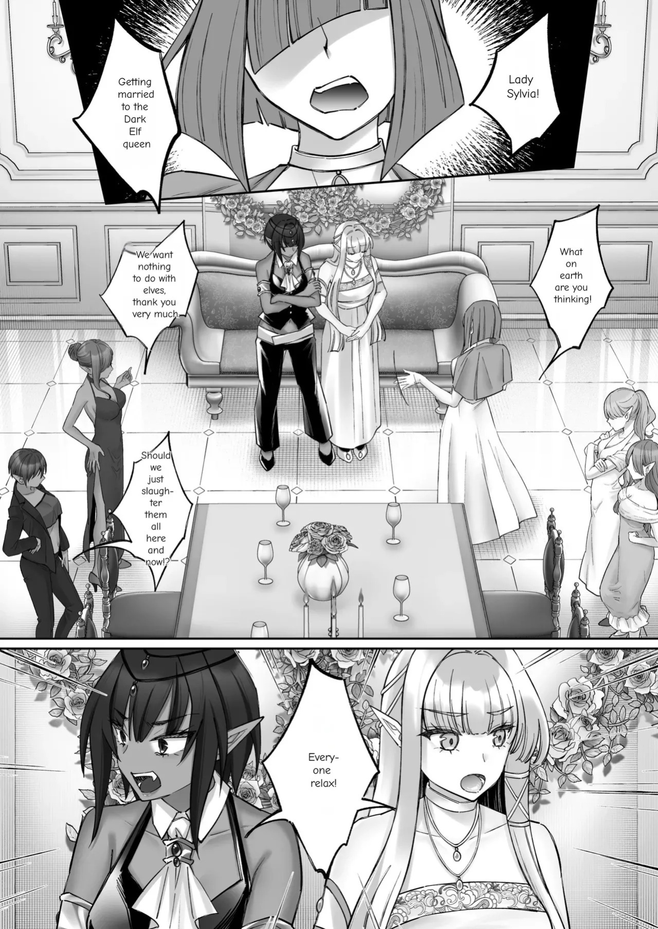 [Seika Kairaku Shoten (Chocomint)] The Fall of the Elves: Imprinting Lewd Marks on Elves and Turning Them into Lesbians [Digital Download Version]