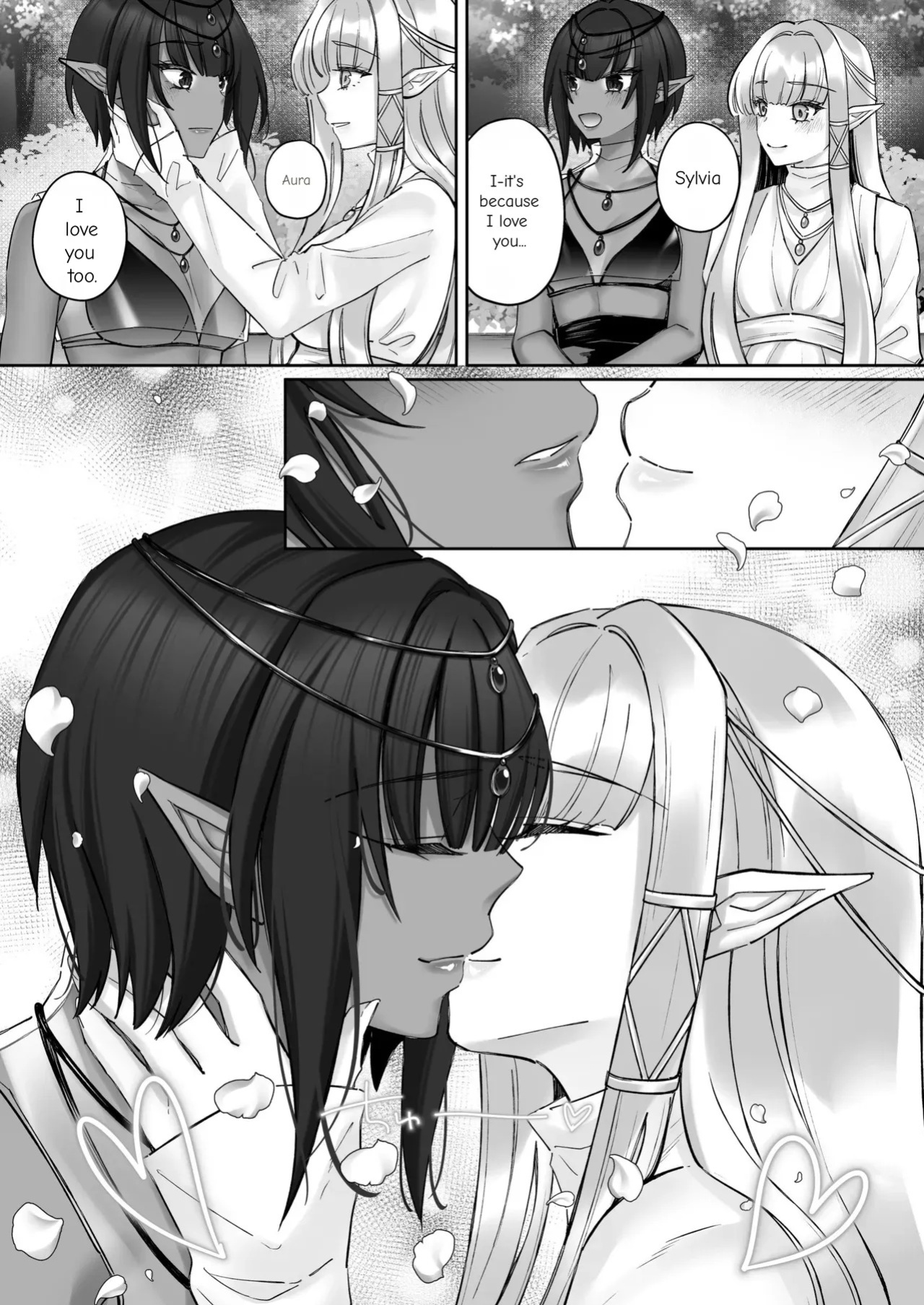 [Seika Kairaku Shoten (Chocomint)] The Fall of the Elves: Imprinting Lewd Marks on Elves and Turning Them into Lesbians [Digital Download Version]