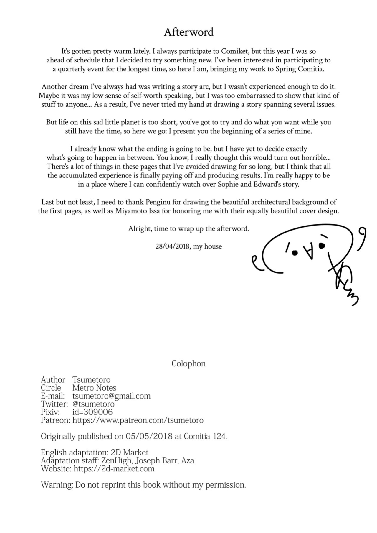 [Metro Notes (Tsumetoro)] Gentleman’s Maid Sophie (COMPLETE) [Decensored]