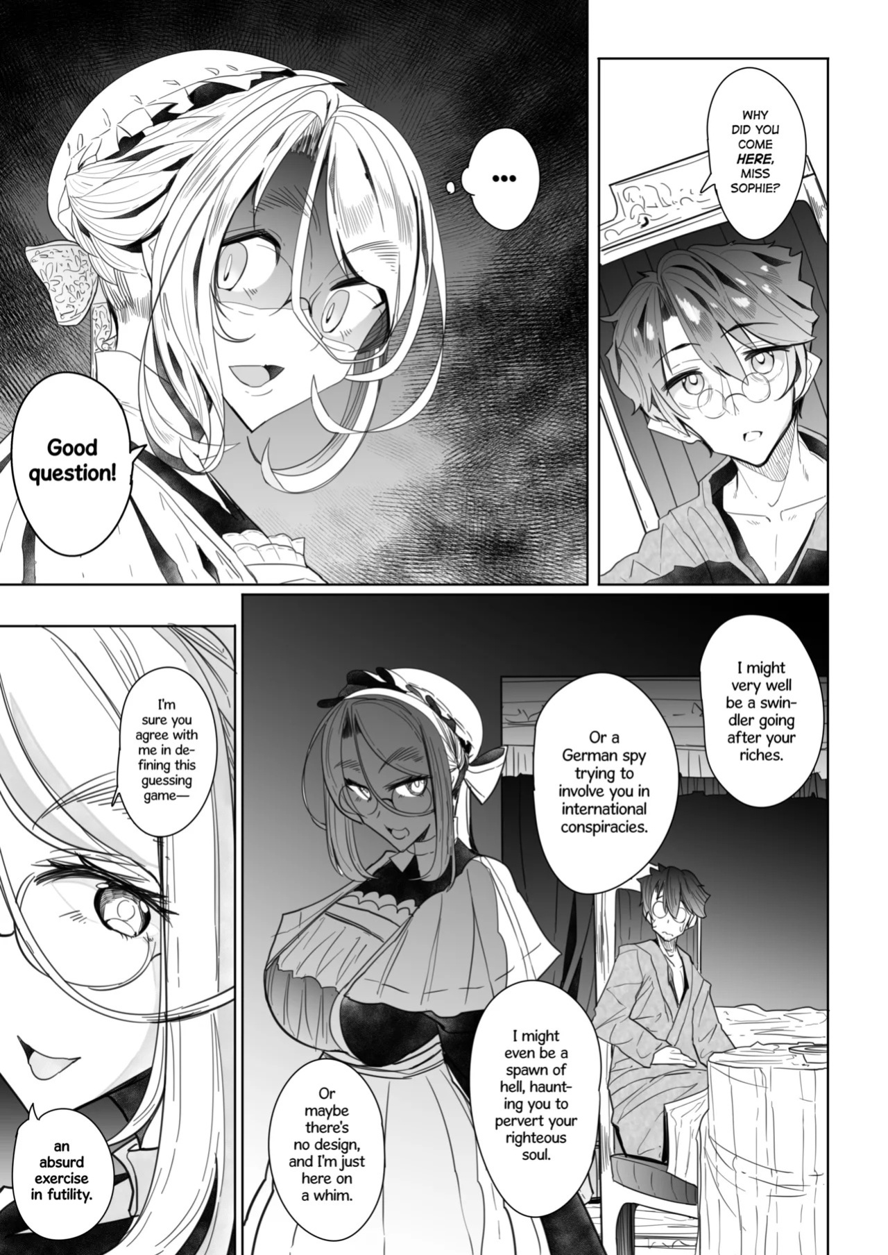 [Metro Notes (Tsumetoro)] Gentleman’s Maid Sophie (COMPLETE) [Decensored]