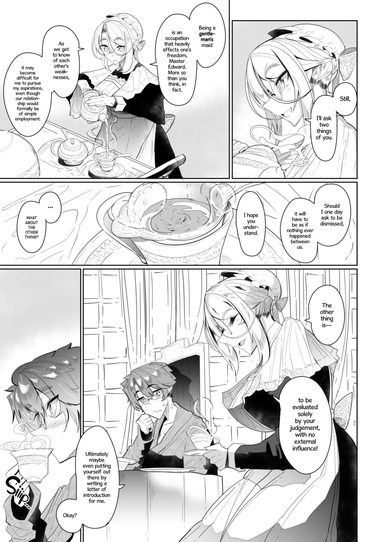 [Metro Notes (Tsumetoro)] Gentleman’s Maid Sophie (COMPLETE) [Decensored]