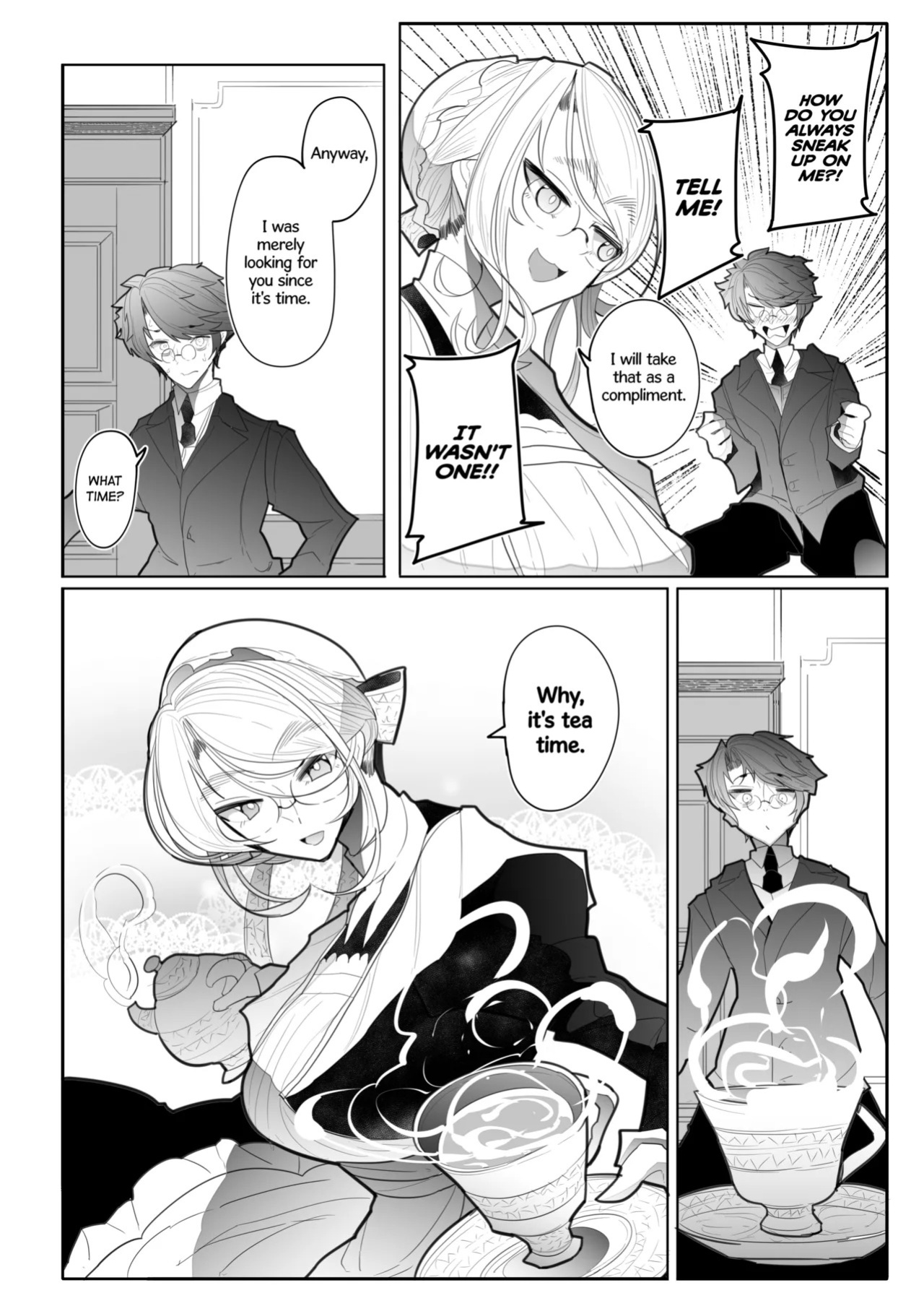 [Metro Notes (Tsumetoro)] Gentleman’s Maid Sophie (COMPLETE) [Decensored]