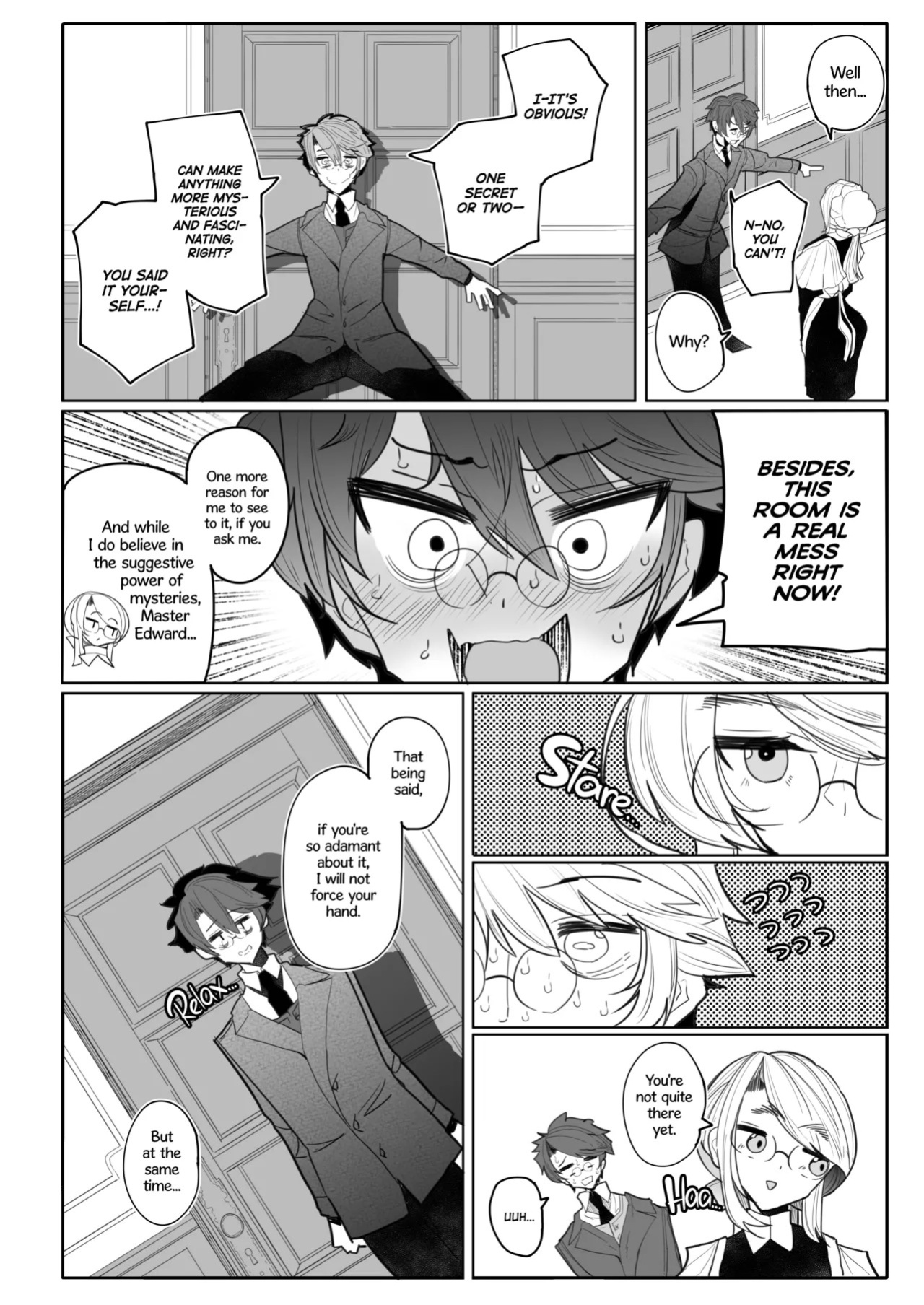 [Metro Notes (Tsumetoro)] Gentleman’s Maid Sophie (COMPLETE) [Decensored]