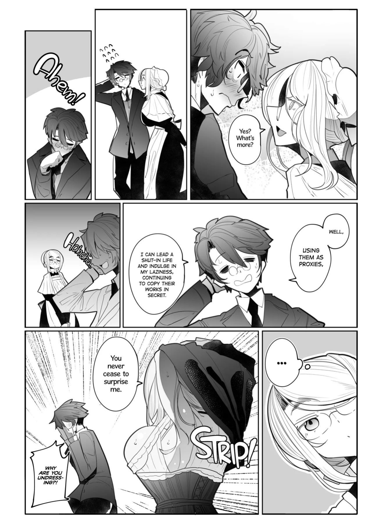 [Metro Notes (Tsumetoro)] Gentleman’s Maid Sophie (COMPLETE) [Decensored]