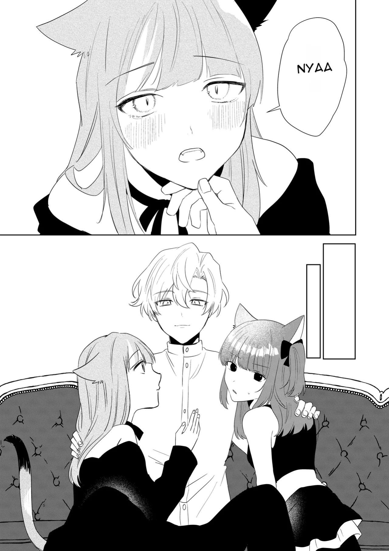 [Amulai Okashi Seisakusho (Hoshino Iro)] Boku ga TS Saserarete, Shiawasena Mesu Neko Toshite Kawareru Hanashi | The Story of How I Was Turned into a TS Woman and Kept as a Happy Female Cat