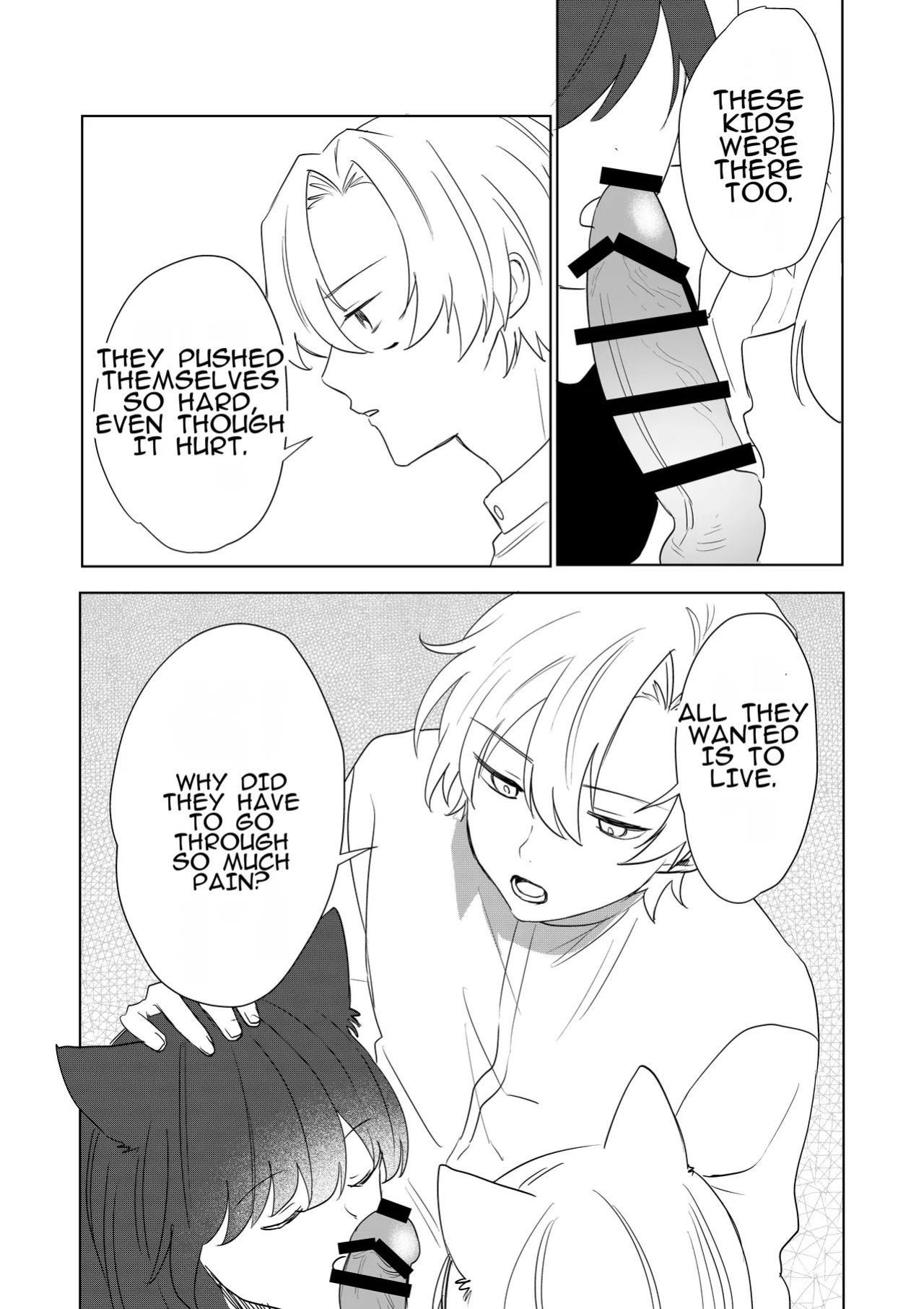 [Amulai Okashi Seisakusho (Hoshino Iro)] Boku ga TS Saserarete, Shiawasena Mesu Neko Toshite Kawareru Hanashi | The Story of How I Was Turned into a TS Woman and Kept as a Happy Female Cat