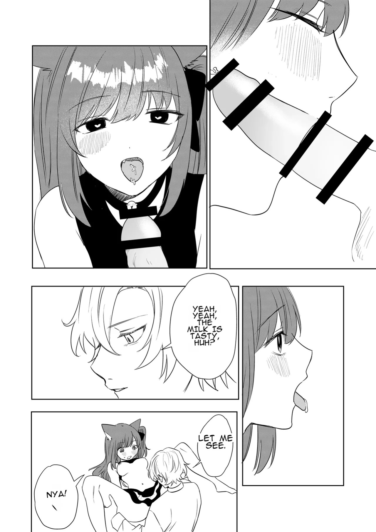 [Amulai Okashi Seisakusho (Hoshino Iro)] Boku ga TS Saserarete, Shiawasena Mesu Neko Toshite Kawareru Hanashi | The Story of How I Was Turned into a TS Woman and Kept as a Happy Female Cat