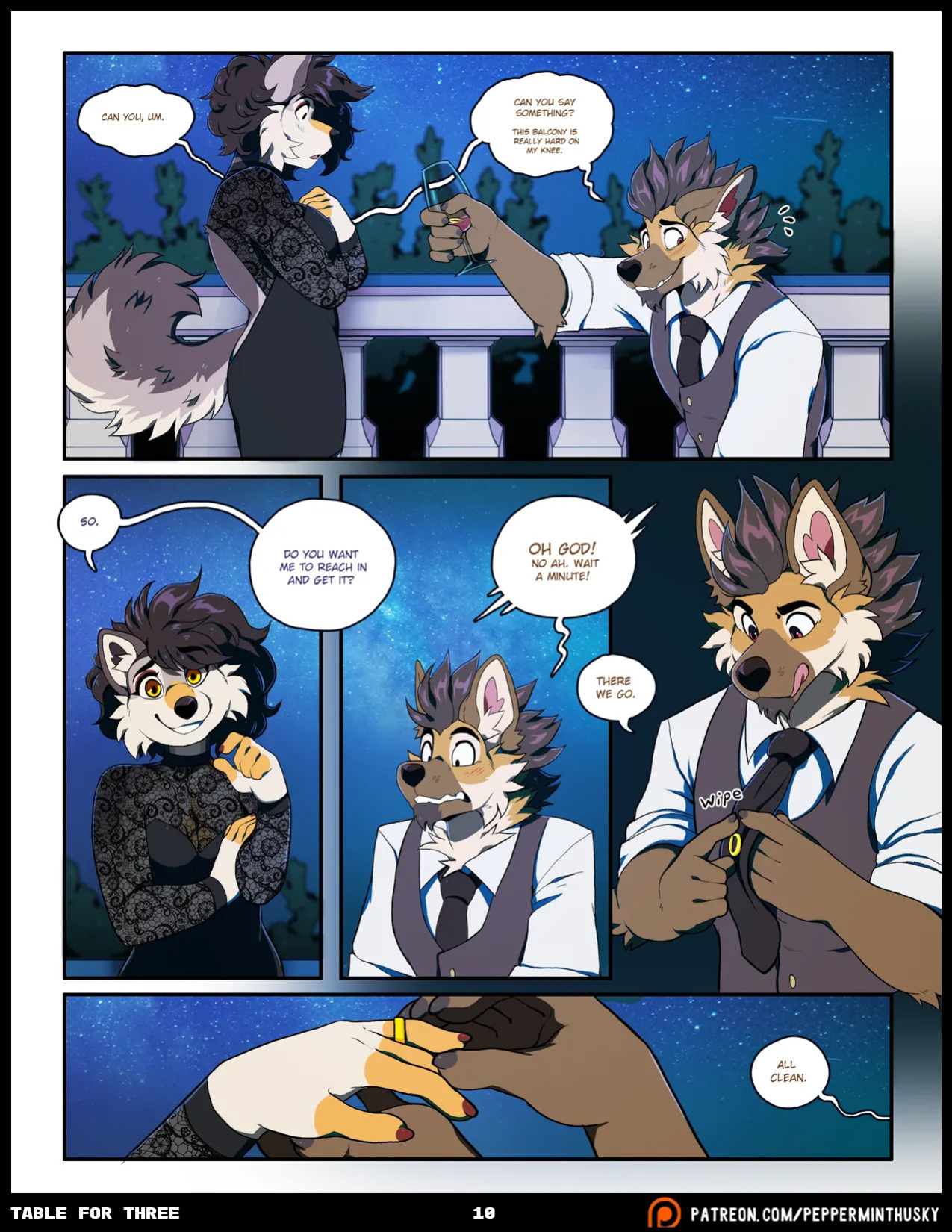 [PeppermintHusky (Roanoak/Ace)] Table for Three: Remix (Incomplete)