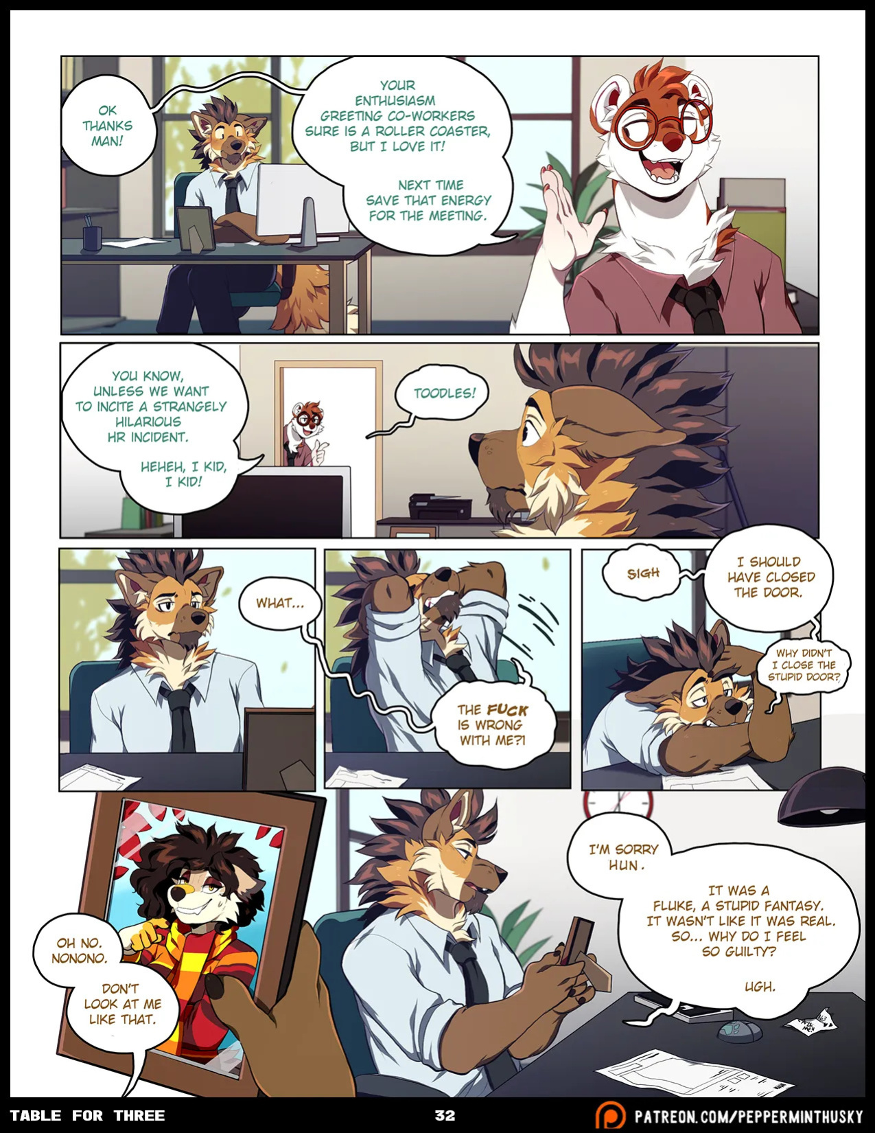 [PeppermintHusky (Roanoak/Ace)] Table for Three: Remix (Incomplete)