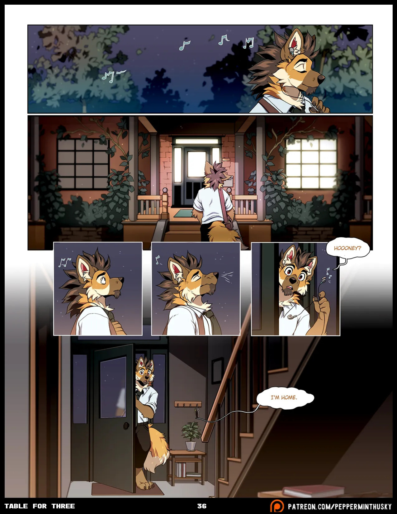 [PeppermintHusky (Roanoak/Ace)] Table for Three: Remix (Incomplete)