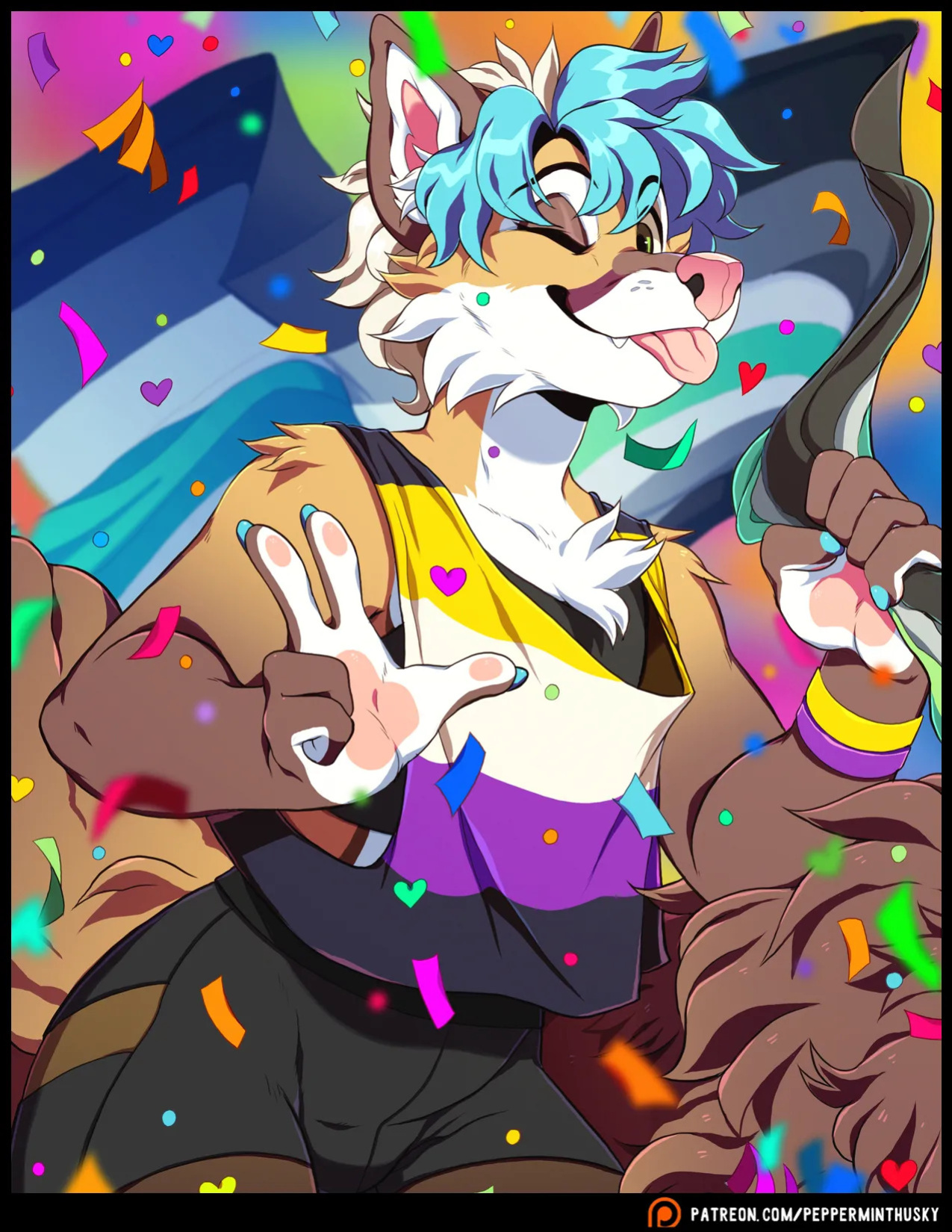 [PeppermintHusky (Roanoak/Ace)] Table for Three: Remix (Incomplete)