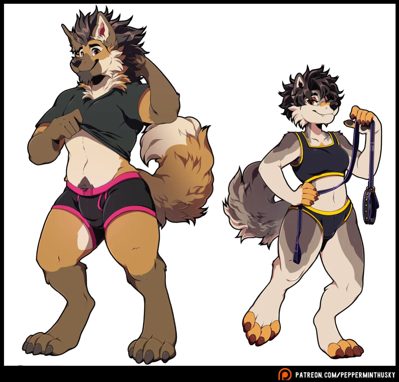 [PeppermintHusky (Roanoak/Ace)] Table for Three: Remix (Incomplete)