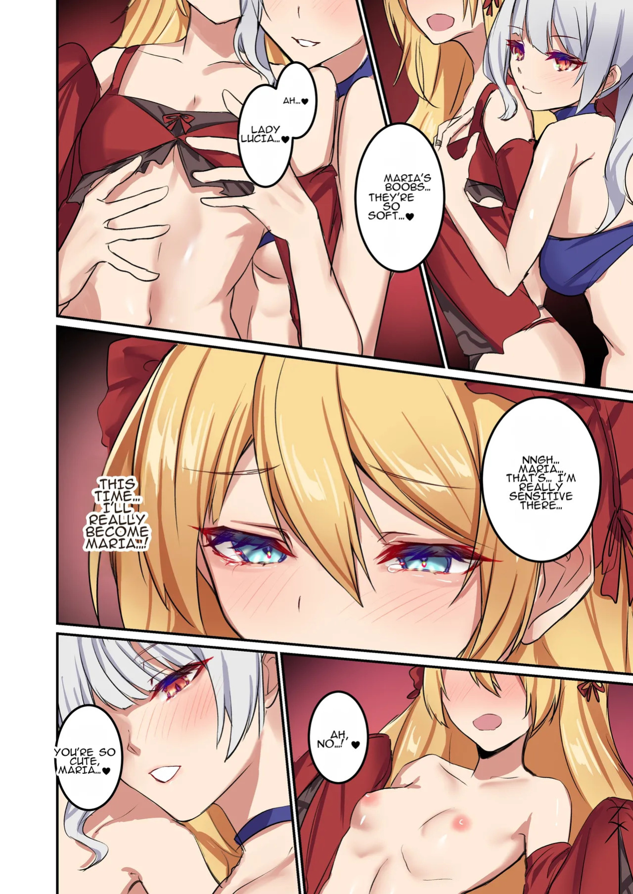 [TSF no F (Mugen no Sudadokei)] Ore ga Mmae no Yome de Omae ga Orenoyome de ~ Kasutamudouru de Engeiji ~ | I'm Your Wife And You're My Wife ~ Engaged With a Custom Doll ~