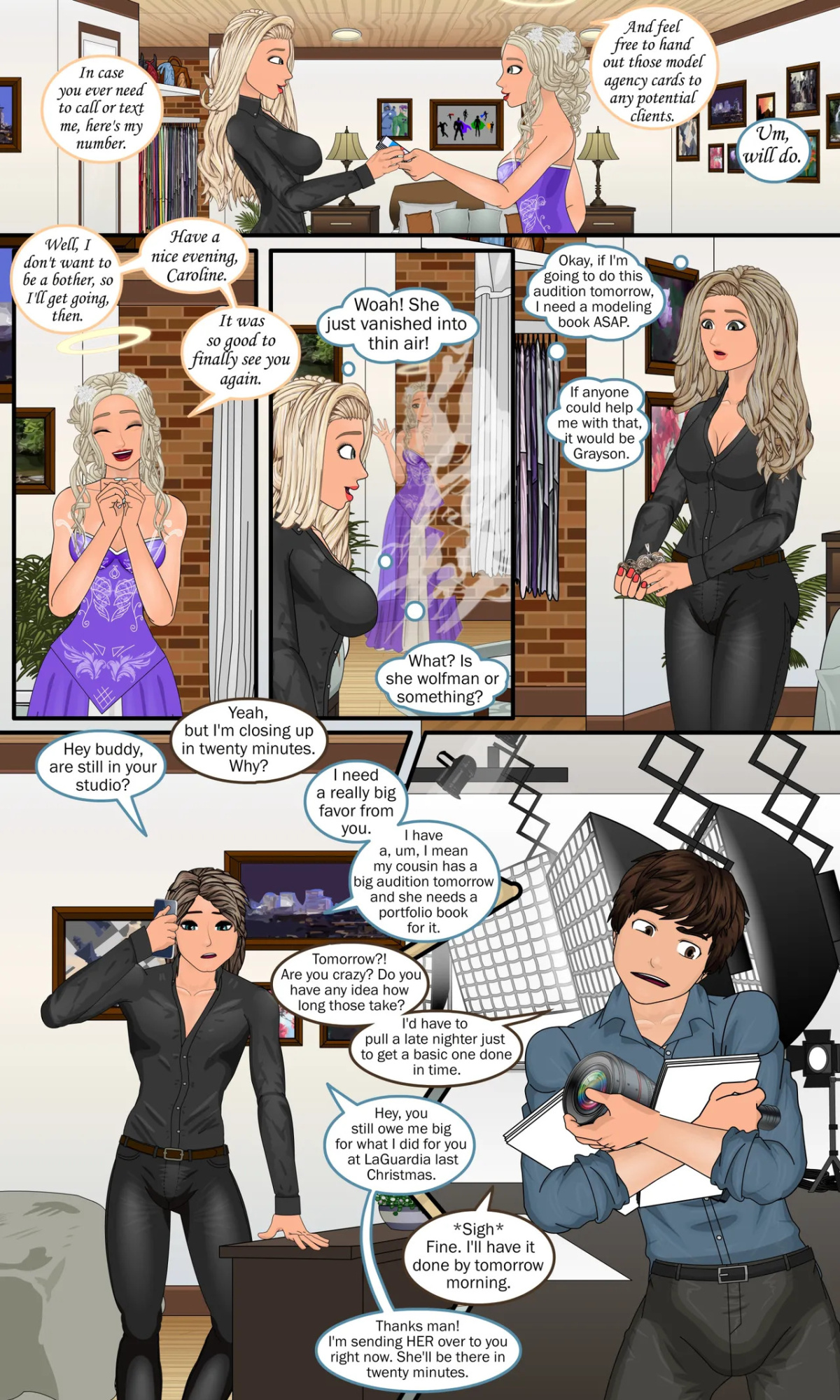 [Sapphirefoxx] Godmother (Turning You Straight)