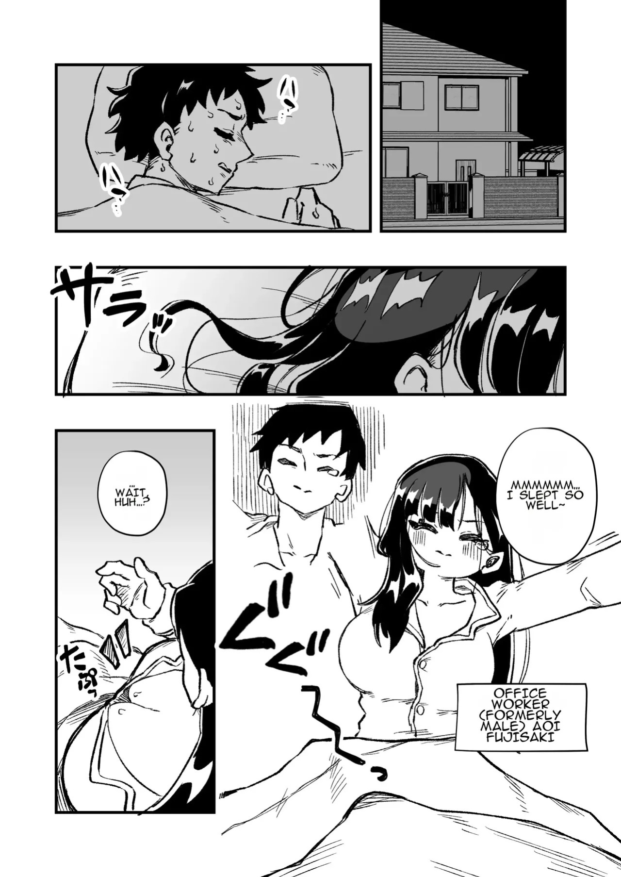 [Niello Kouzan (Niello KYO)] Nyotaika → Otto Shikkaku Uwaki Aite to no Dorei Musume e | Gender Swap → Disqualified as a Husband: Turned into a Slave Girl for His Wife's Lover