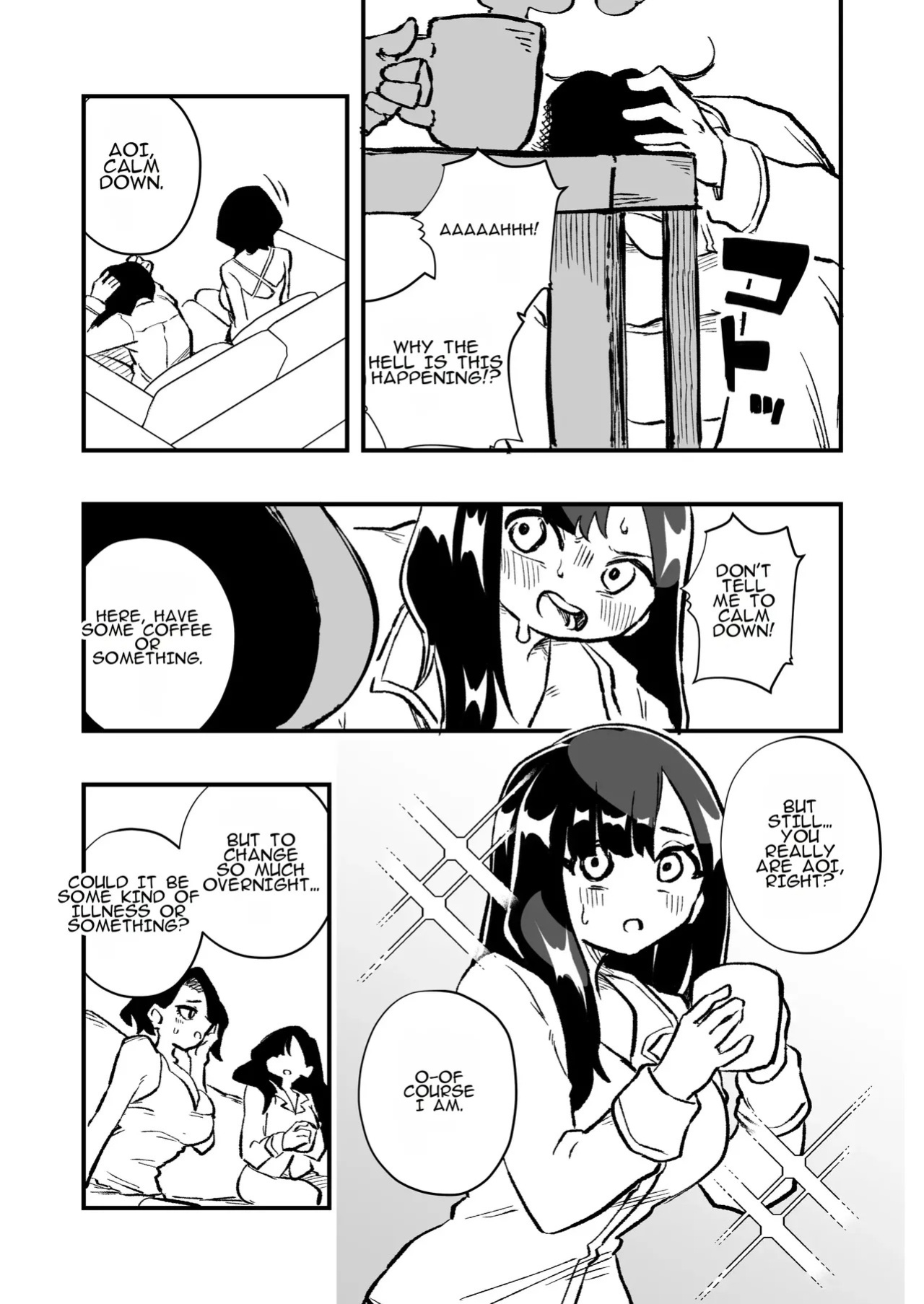 [Niello Kouzan (Niello KYO)] Nyotaika → Otto Shikkaku Uwaki Aite to no Dorei Musume e | Gender Swap → Disqualified as a Husband: Turned into a Slave Girl for His Wife's Lover