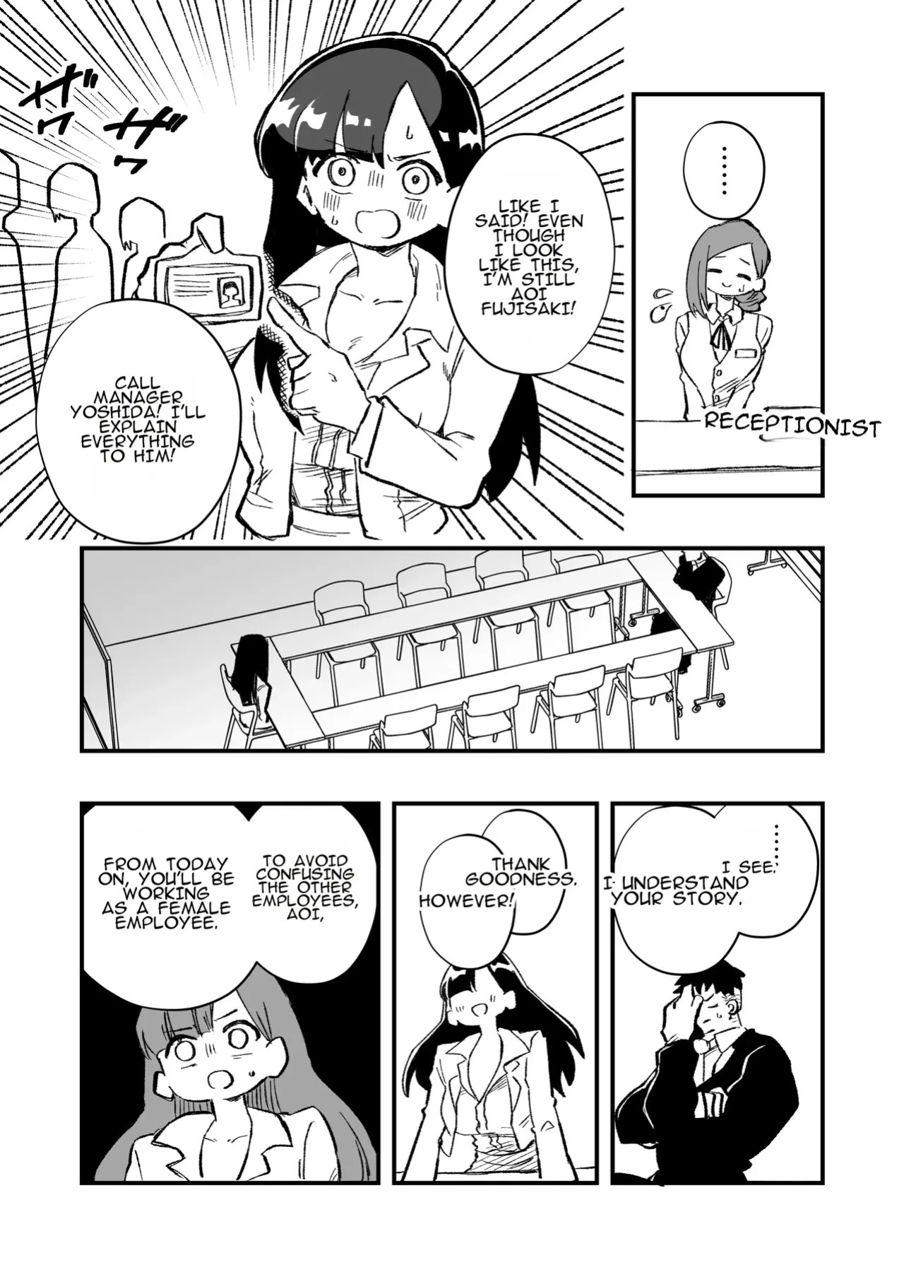 [Niello Kouzan (Niello KYO)] Nyotaika → Otto Shikkaku Uwaki Aite to no Dorei Musume e | Gender Swap → Disqualified as a Husband: Turned into a Slave Girl for His Wife's Lover