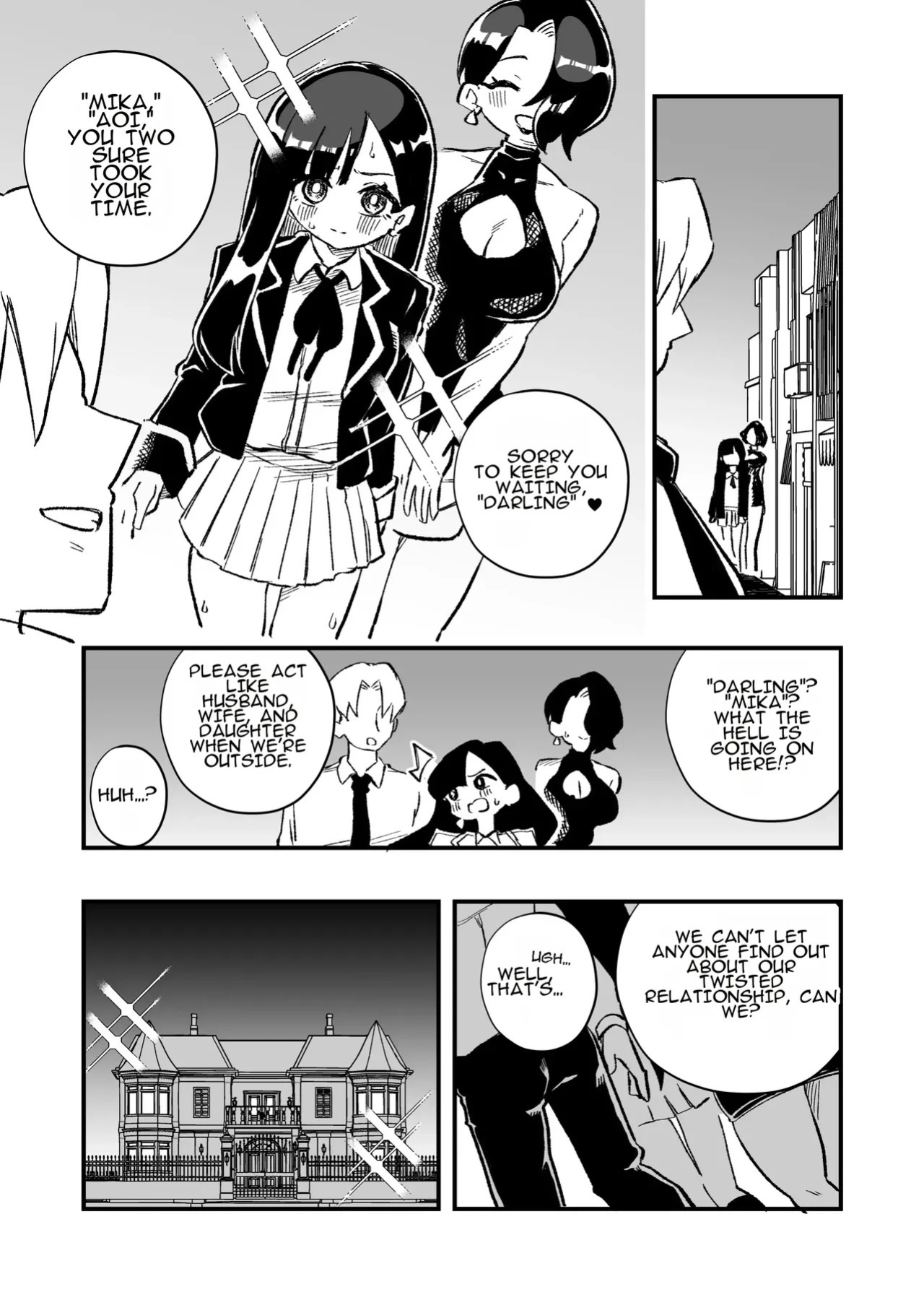 [Niello Kouzan (Niello KYO)] Nyotaika → Otto Shikkaku Uwaki Aite to no Dorei Musume e | Gender Swap → Disqualified as a Husband: Turned into a Slave Girl for His Wife's Lover