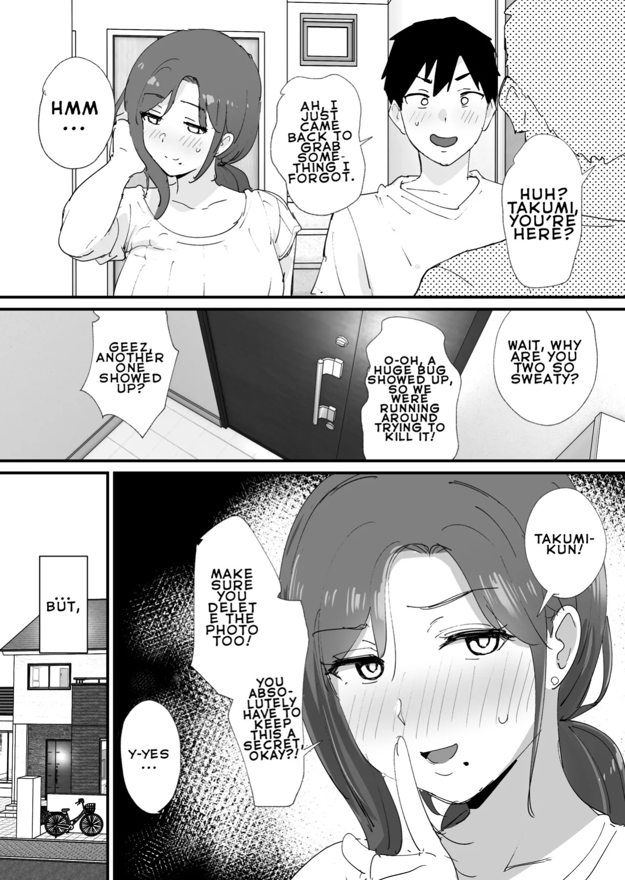 [Okuta Koubou (Okuta)] Akogare no Tomo Mama to Matching Shita Ken | The Time I Matched With My Admired Friend's Mom [English] [LKK•Scans] [Digital]