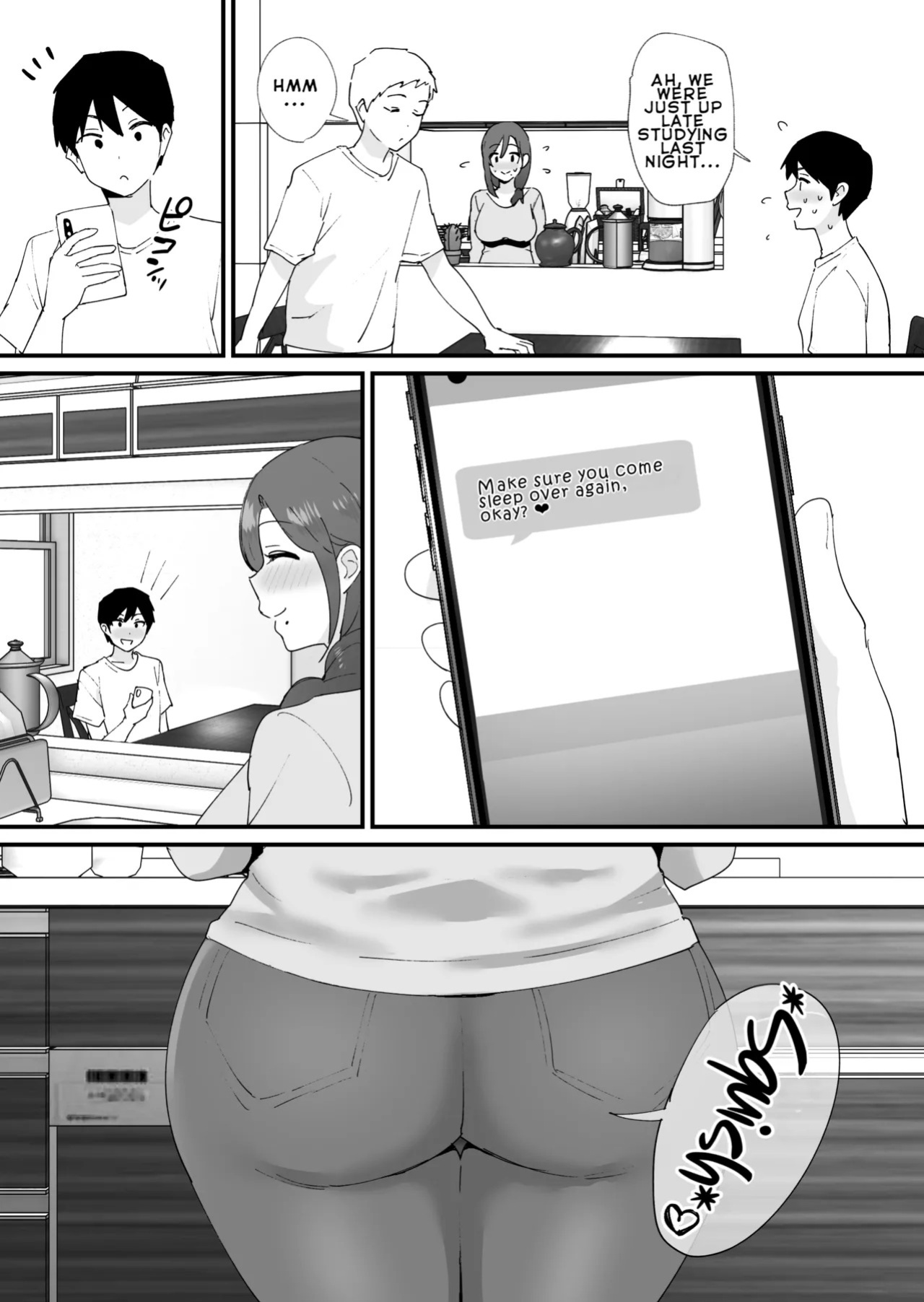 [Okuta Koubou (Okuta)] Akogare no Tomo Mama to Matching Shita Ken | The Time I Matched With My Admired Friend's Mom [English] [LKK•Scans] [Digital]