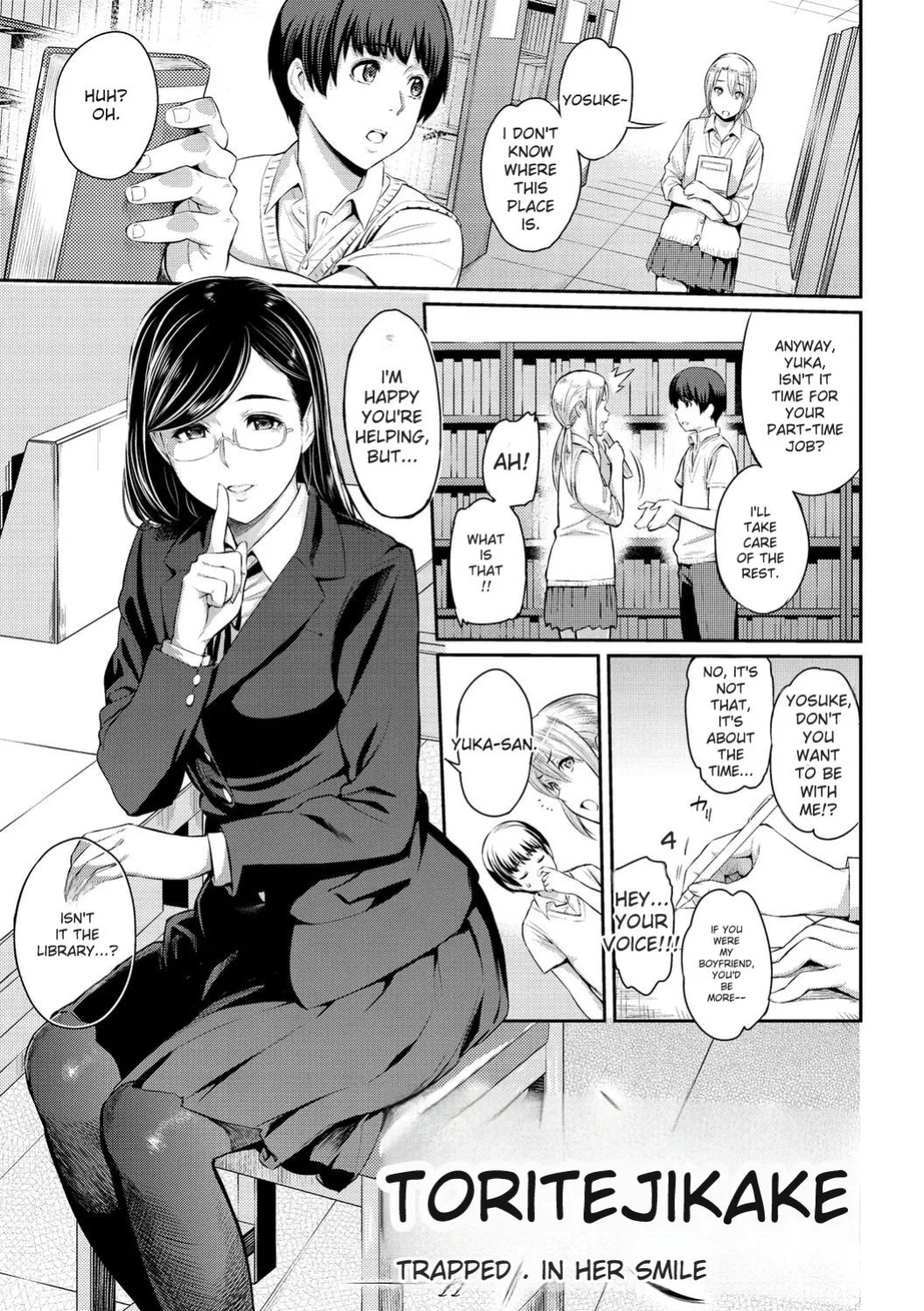 [Yoshiura Kazuya] Toriko Jikake -Trapped in her smile. [Digital] [ENGLISH]