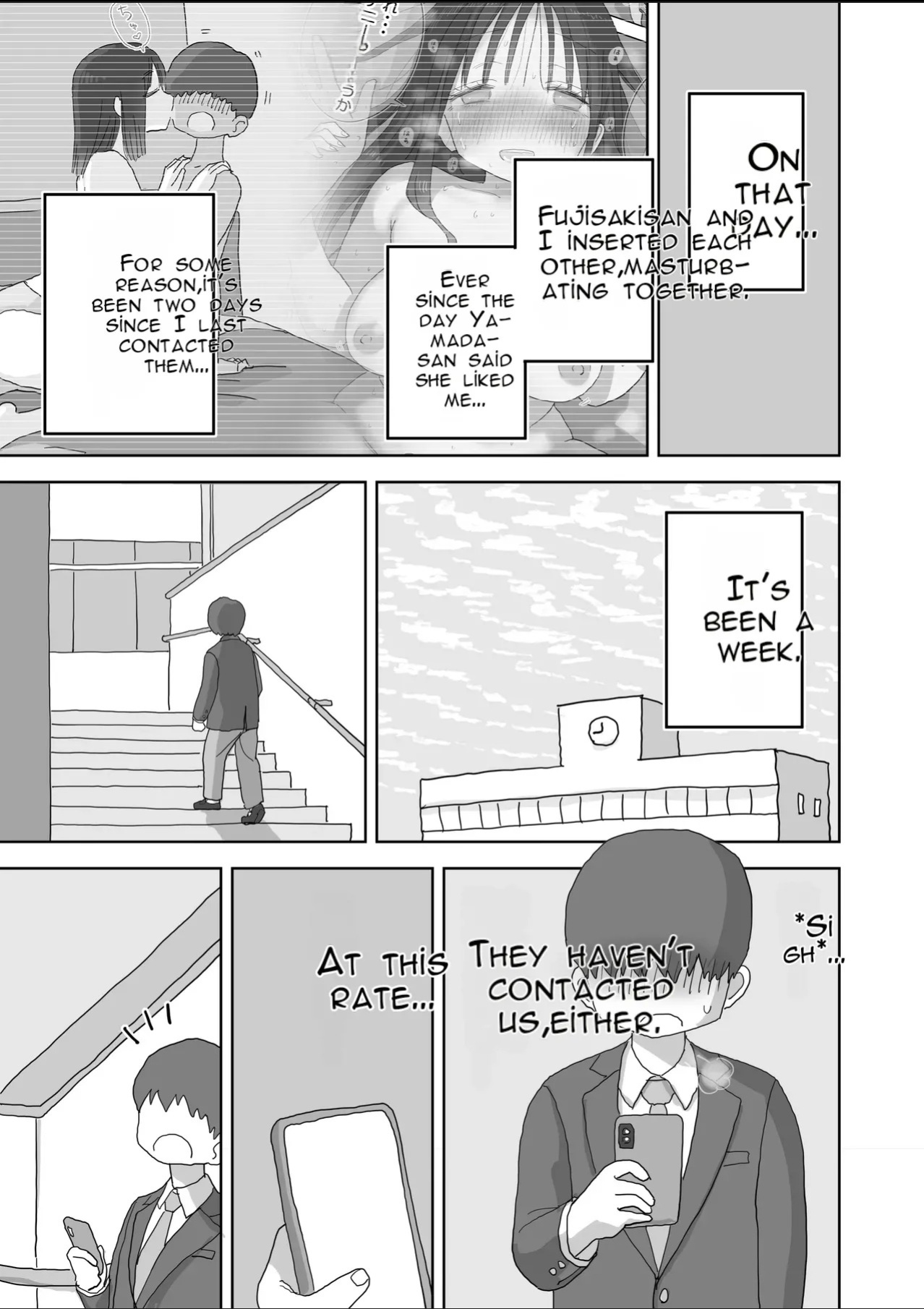 [Hiyashi Makura] Onatomo: The Story of How My Room Became the Class Girls' Masturbation Room - Part 3 (AI Translated)