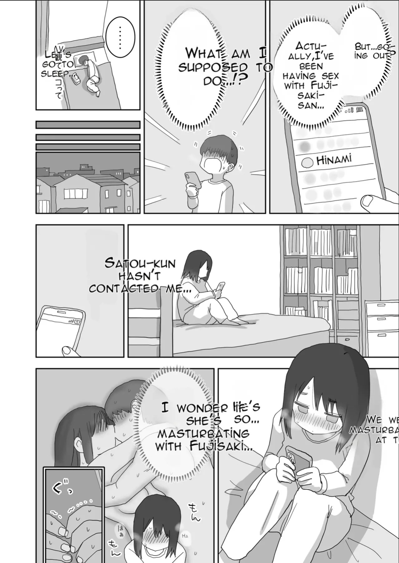 [Hiyashi Makura] Onatomo: The Story of How My Room Became the Class Girls' Masturbation Room - Part 3 (AI Translated)