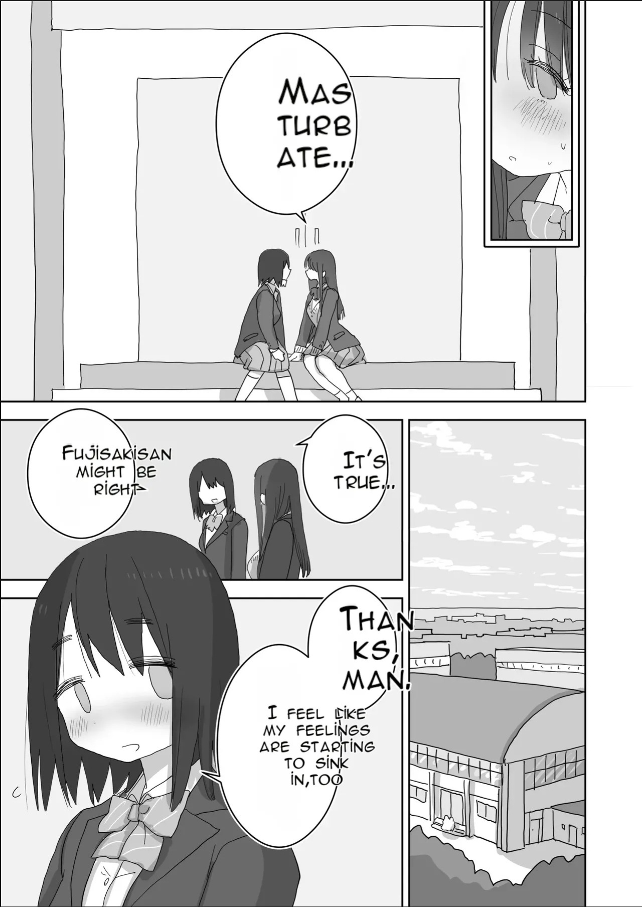 [Hiyashi Makura] Onatomo: The Story of How My Room Became the Class Girls' Masturbation Room - Part 3 (AI Translated)