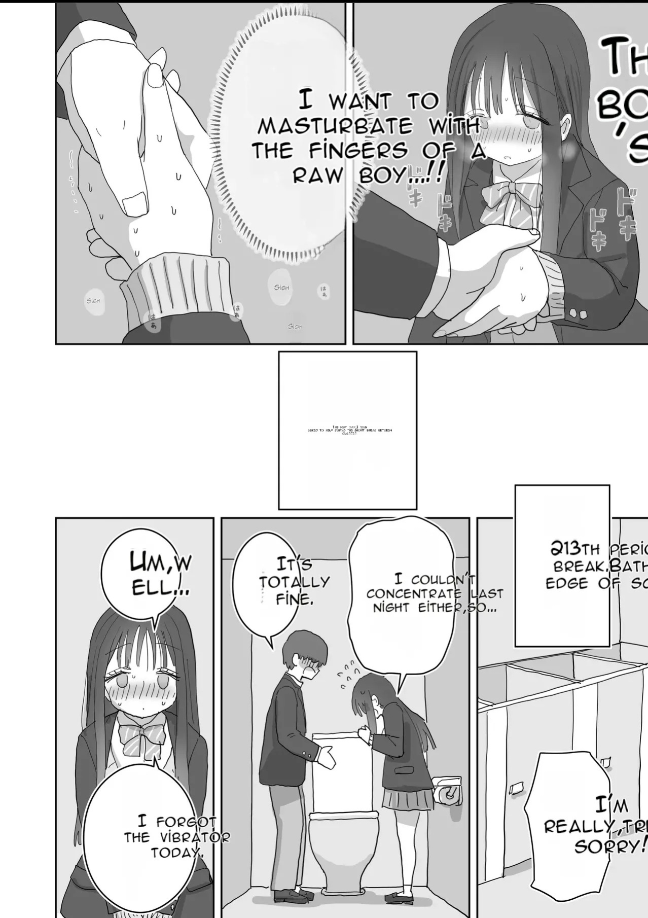 [Hiyashi Makura] The Story of How My Room Became the Class Girls' Masturbation Room - Part 2 (AI Translated)