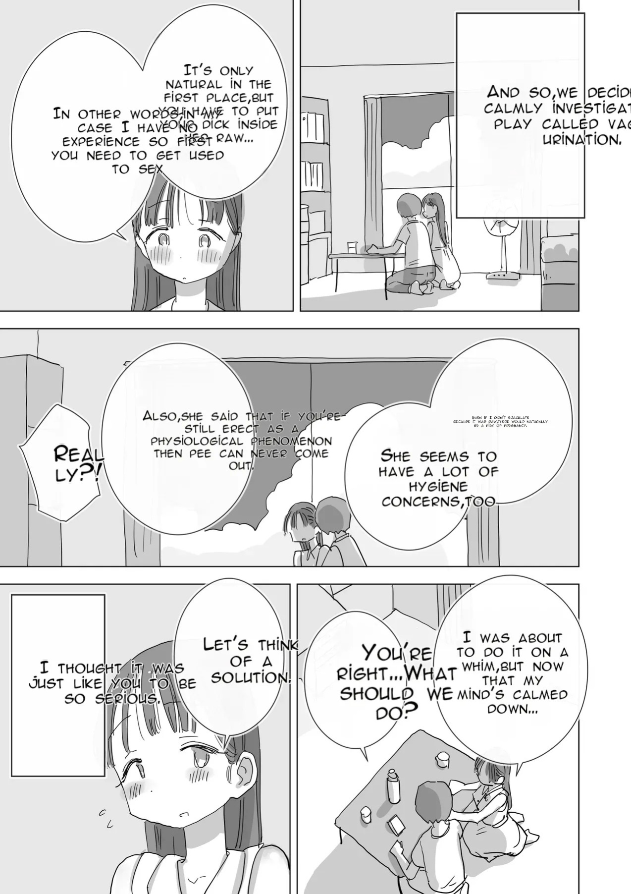 [Hiyashi Makura] Toaru Natsuyasumi no Chitsunai Hounyou Renshuu Nisshi - Boku no Daisuki na Seo-san o Shoubenki toshite Shiyou Shita 28-nichikan | A Certain Summer Vacation: A Diary of Vaginal Urination Training—28 Days of Using My Beloved Seo-san as a Ur