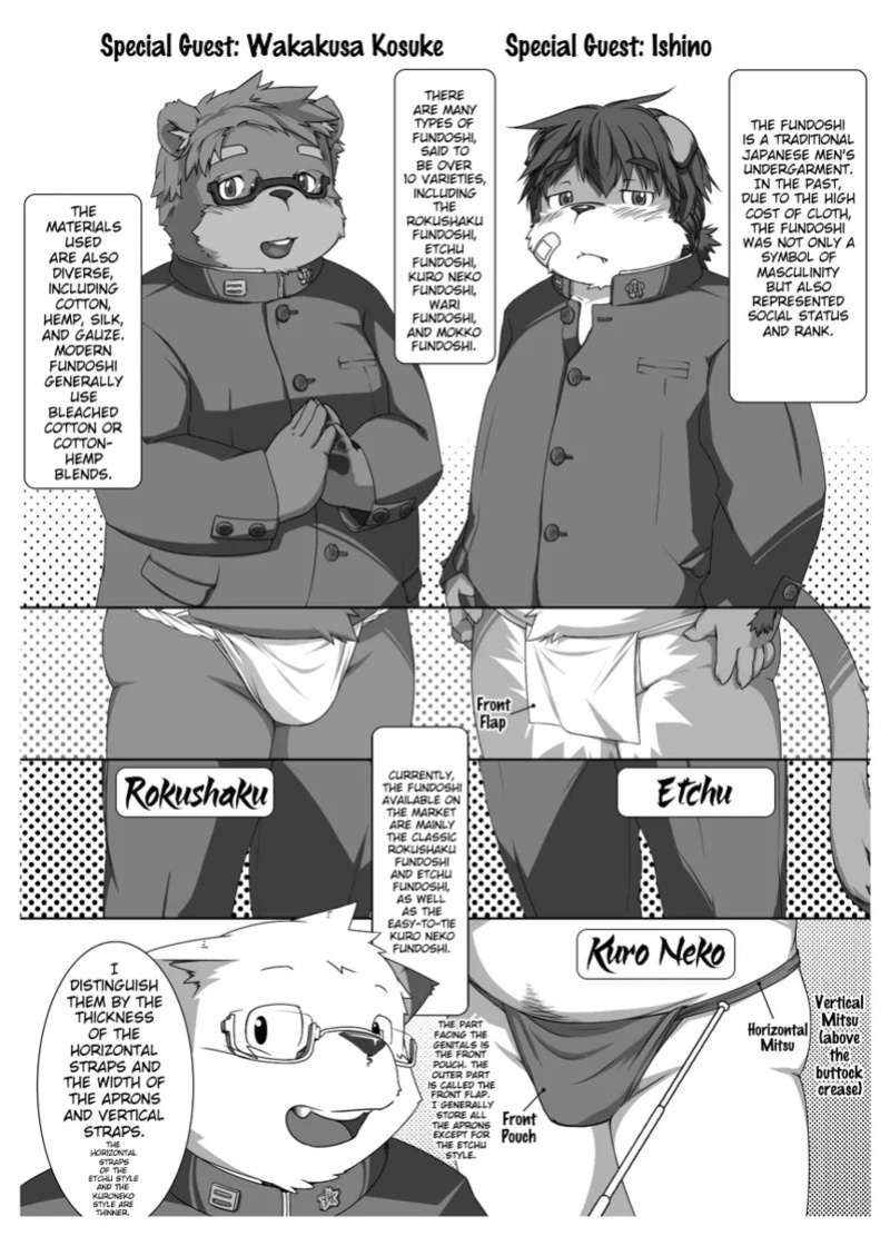 (Kansai Kemoket 5) (Korokke) The Secret Lesson: How to wear a Fundoshi - 1 [English] [Benjiboyo]