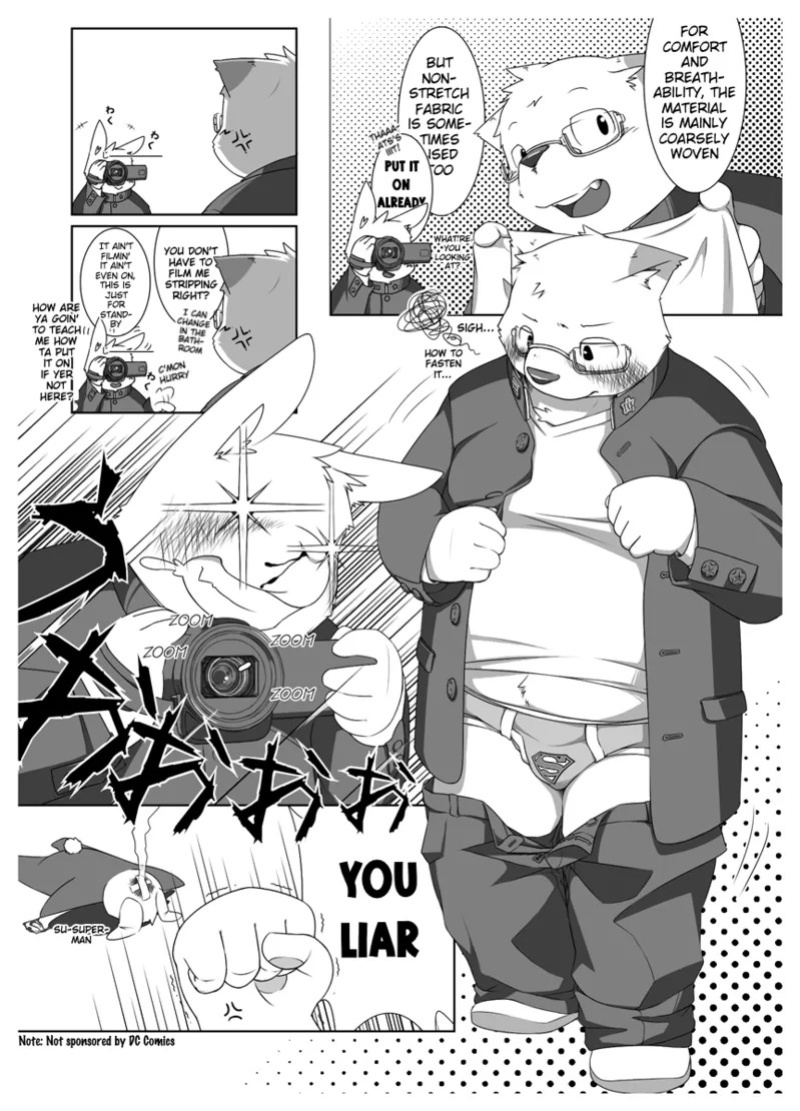(Kansai Kemoket 5) (Korokke) The Secret Lesson: How to wear a Fundoshi - 1 [English] [Benjiboyo]