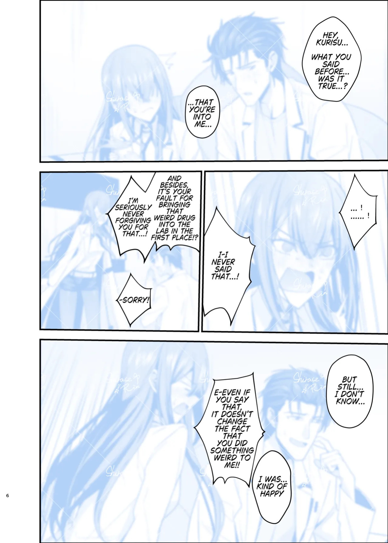 [Shirase Rin (Shirase Rin)] Shinjitsu Setsuzoku no Truth Line | Truth Line of Synchronicity (Steins;Gate) [English] [Digital]