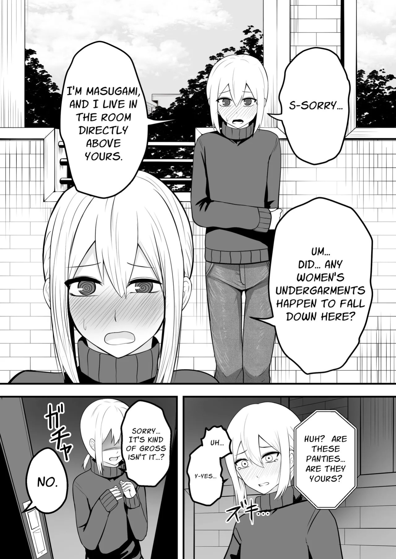 [Natural one (Toodoo Yuuichi)] Flirty Lovey Homo Sex with a Cute Crossdressing Guy [English] [Stationary Target]
