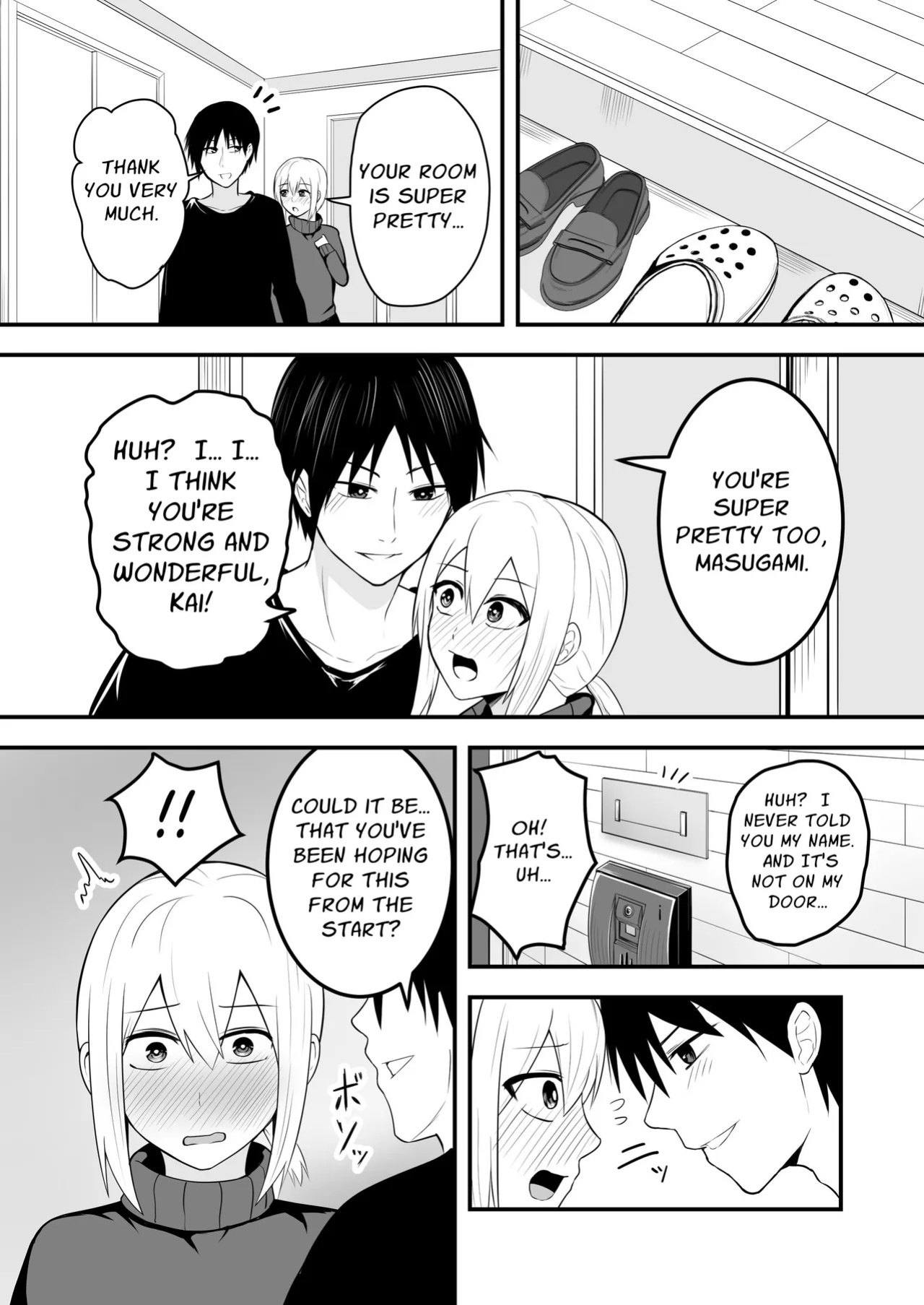 [Natural one (Toodoo Yuuichi)] Flirty Lovey Homo Sex with a Cute Crossdressing Guy [English] [Stationary Target]