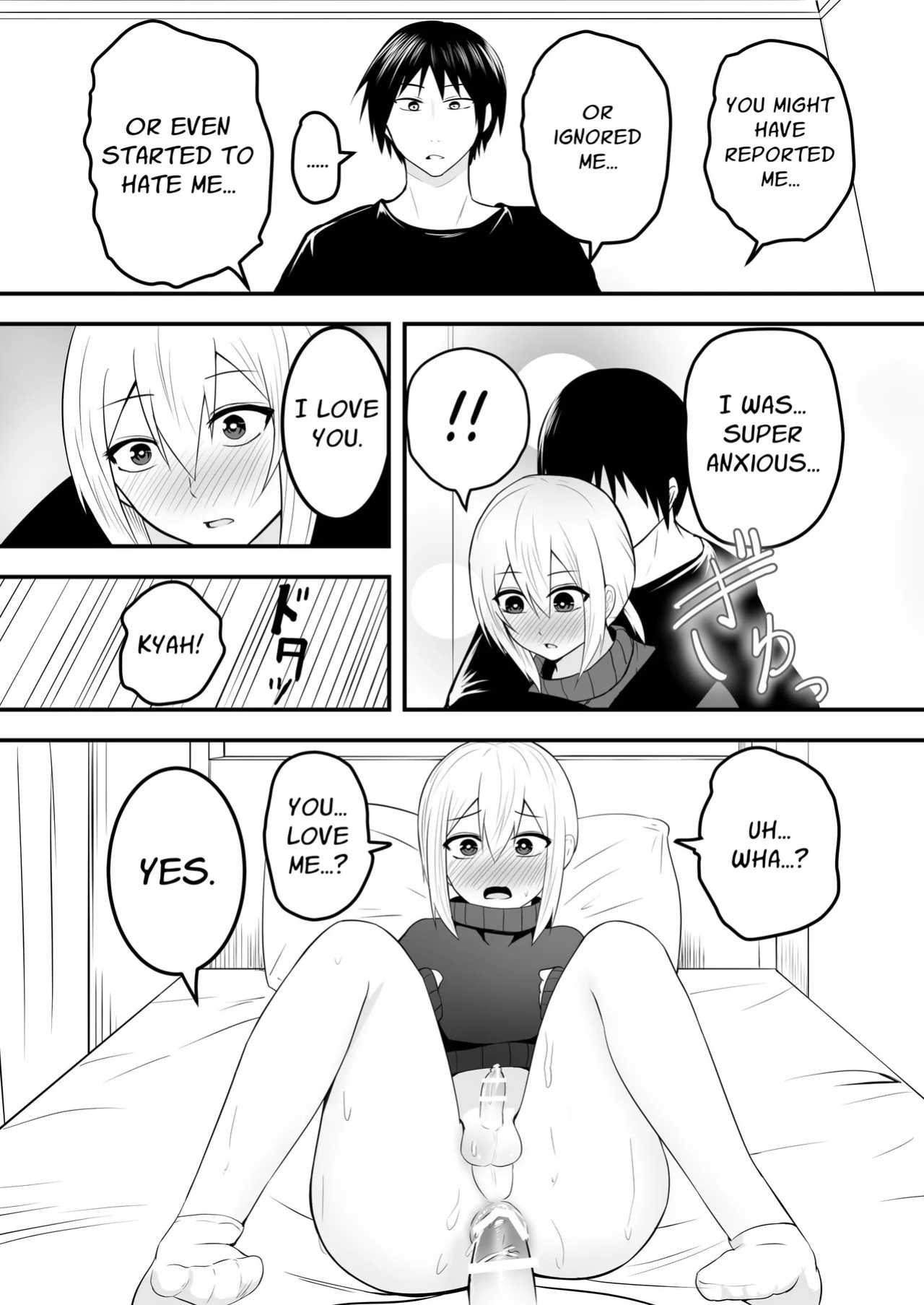 [Natural one (Toodoo Yuuichi)] Flirty Lovey Homo Sex with a Cute Crossdressing Guy [English] [Stationary Target]