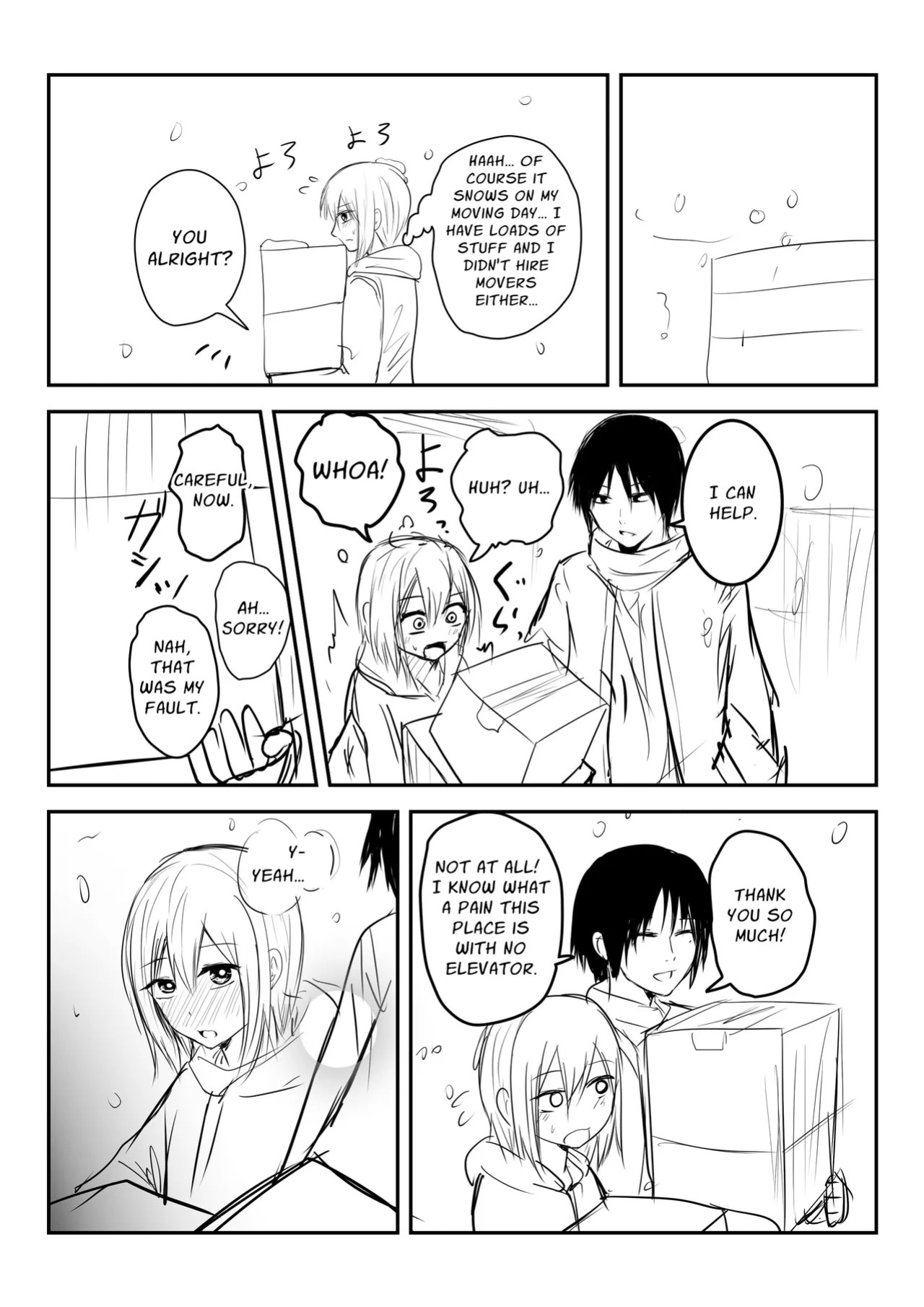 [Natural one (Toodoo Yuuichi)] Flirty Lovey Homo Sex with a Cute Crossdressing Guy [English] [Stationary Target]