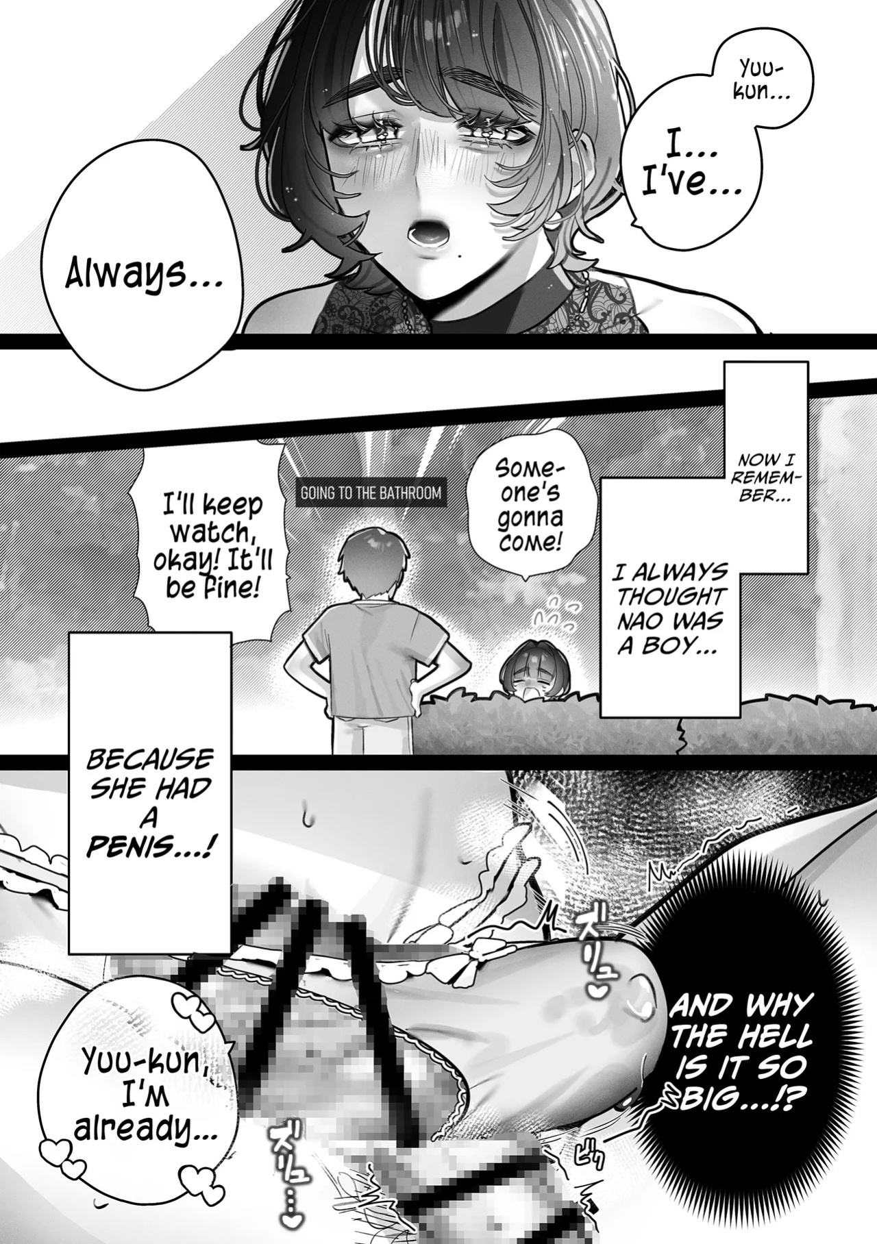 [Kakurega (Inkyo)] Yuu, Please Keep It A Secret [English] [A Cool Person]