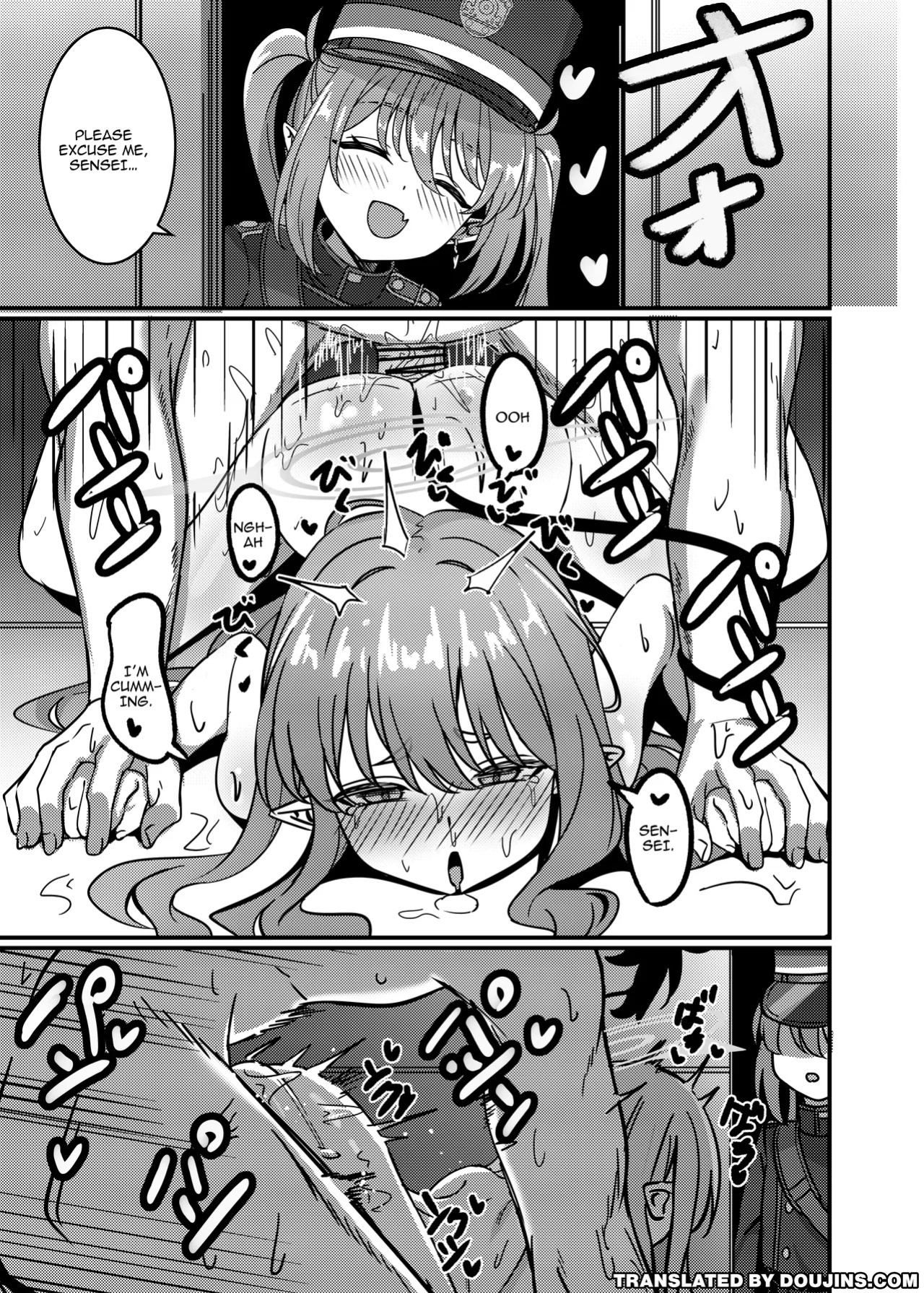 [DIUDADA (DIUDA)] Kantan de Hayai Doujinshi 04 Tetsudou no Futago Hen | Simple And Quick Doujinshi 04 - Train Twin Edition (Blue Archive) [Digital] [English] {Doujins.com}