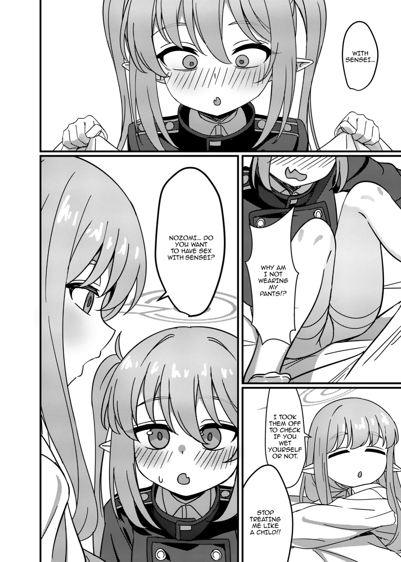 [DIUDADA (DIUDA)] Kantan de Hayai Doujinshi 04 Tetsudou no Futago Hen | Simple And Quick Doujinshi 04 - Train Twin Edition (Blue Archive) [Digital] [English] {Doujins.com}